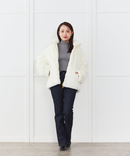 【TATRAS】BARBRA ボアブルゾン