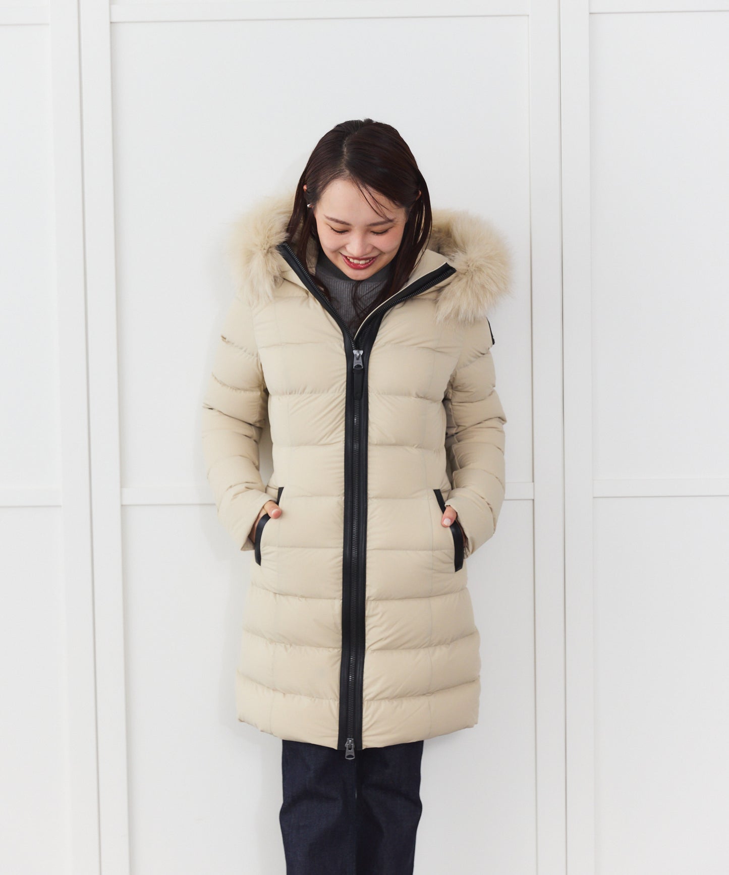 【MACKAGE】CALLA-BX  Ladies Hooded Light Down CT