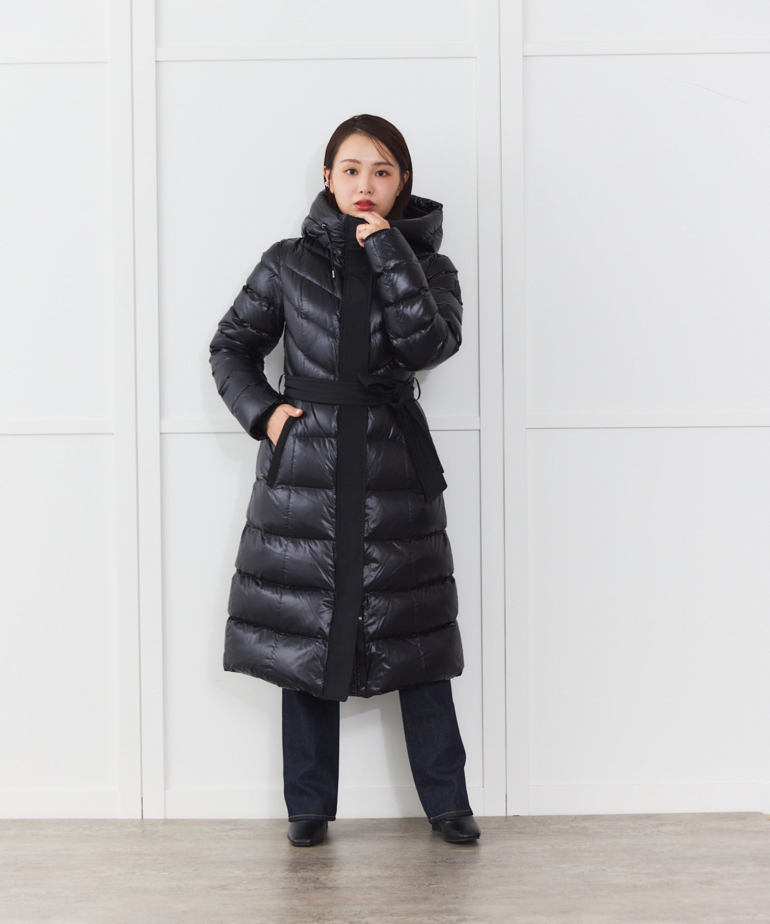 黒 / 151㎝ 34サイズ着用