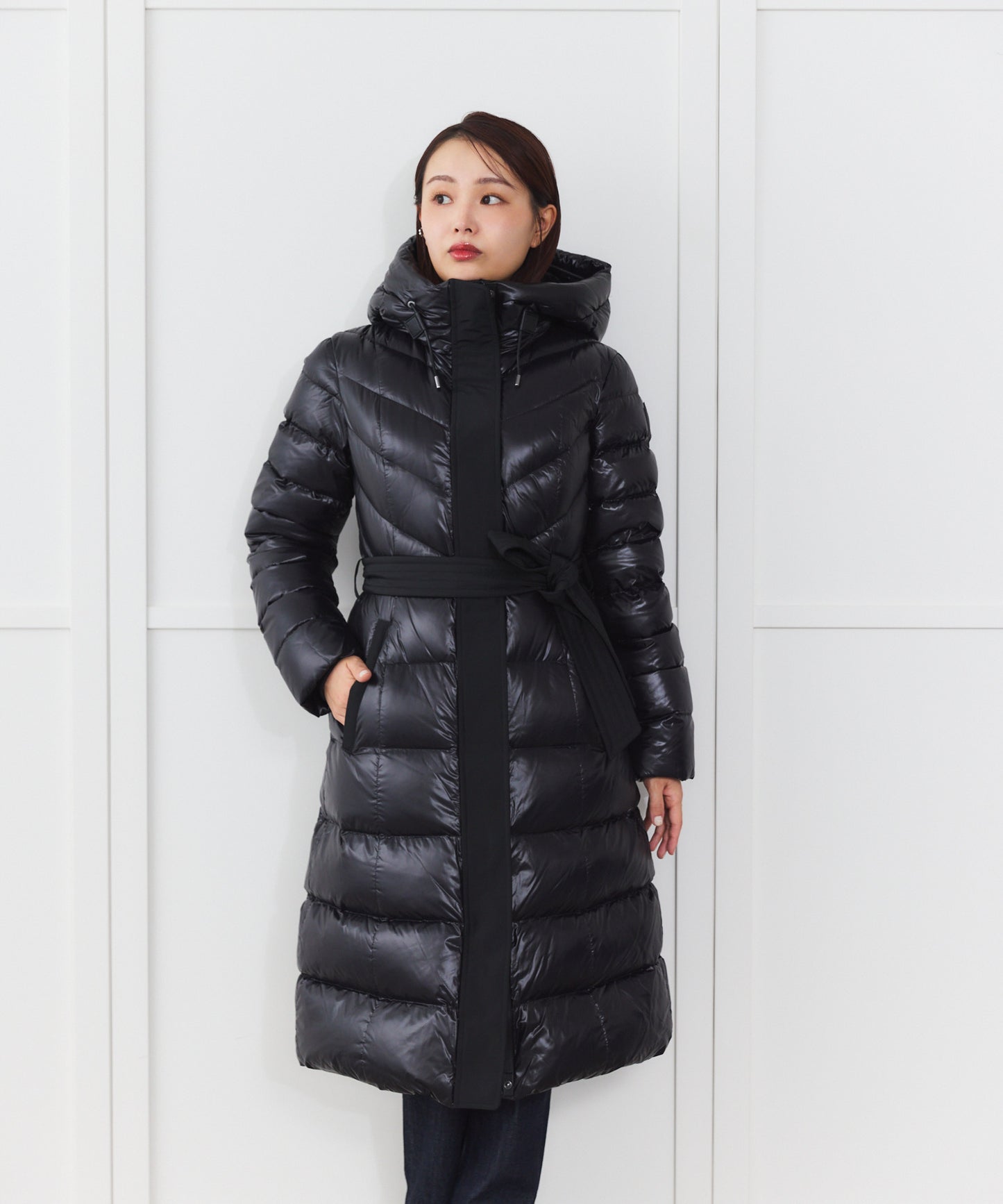 【MACKAGE】CORALIA Ladies Hooded Light Down CT