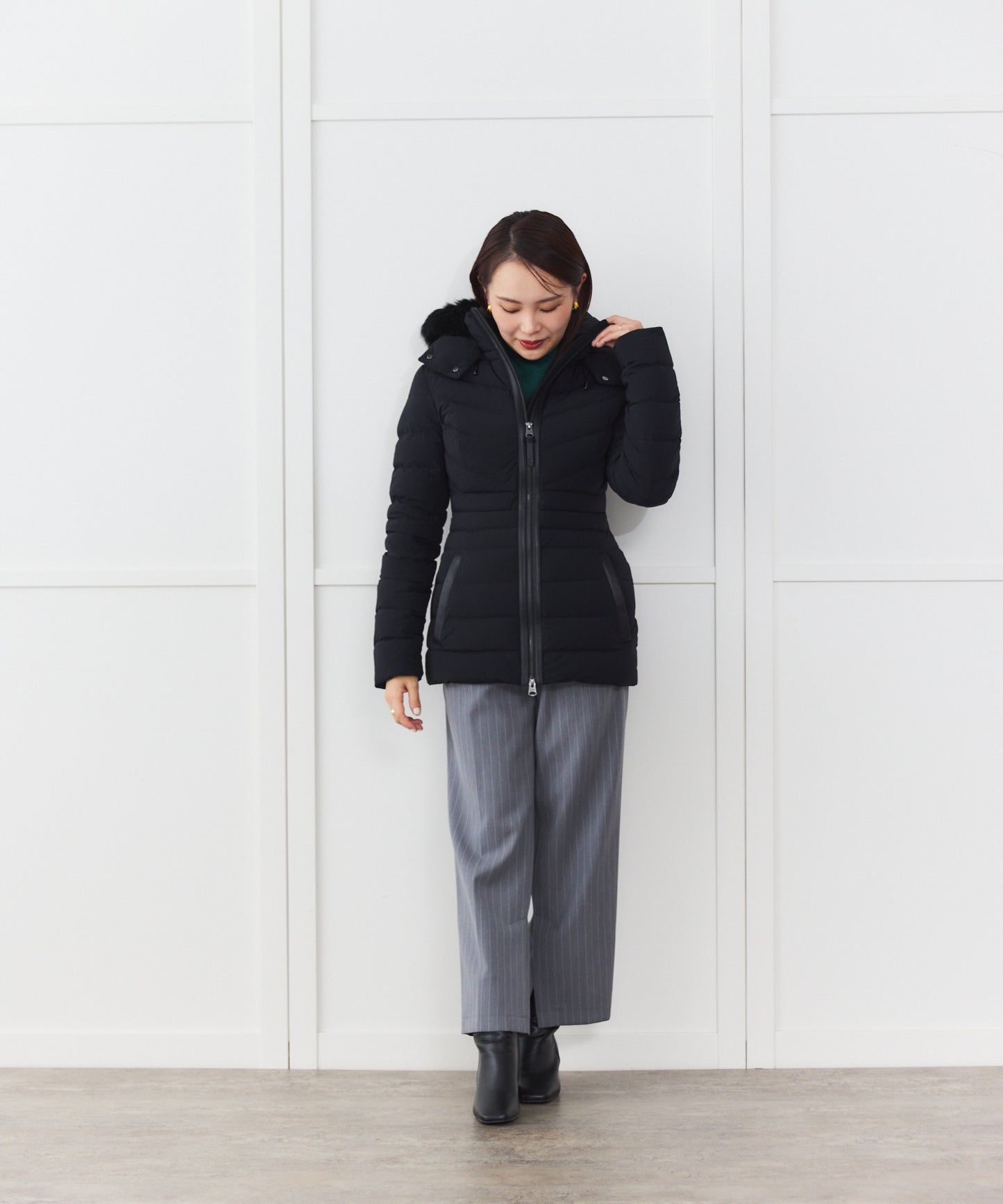 【MACKAGE】PATSY-BX Ladies Hooded Light Down JK