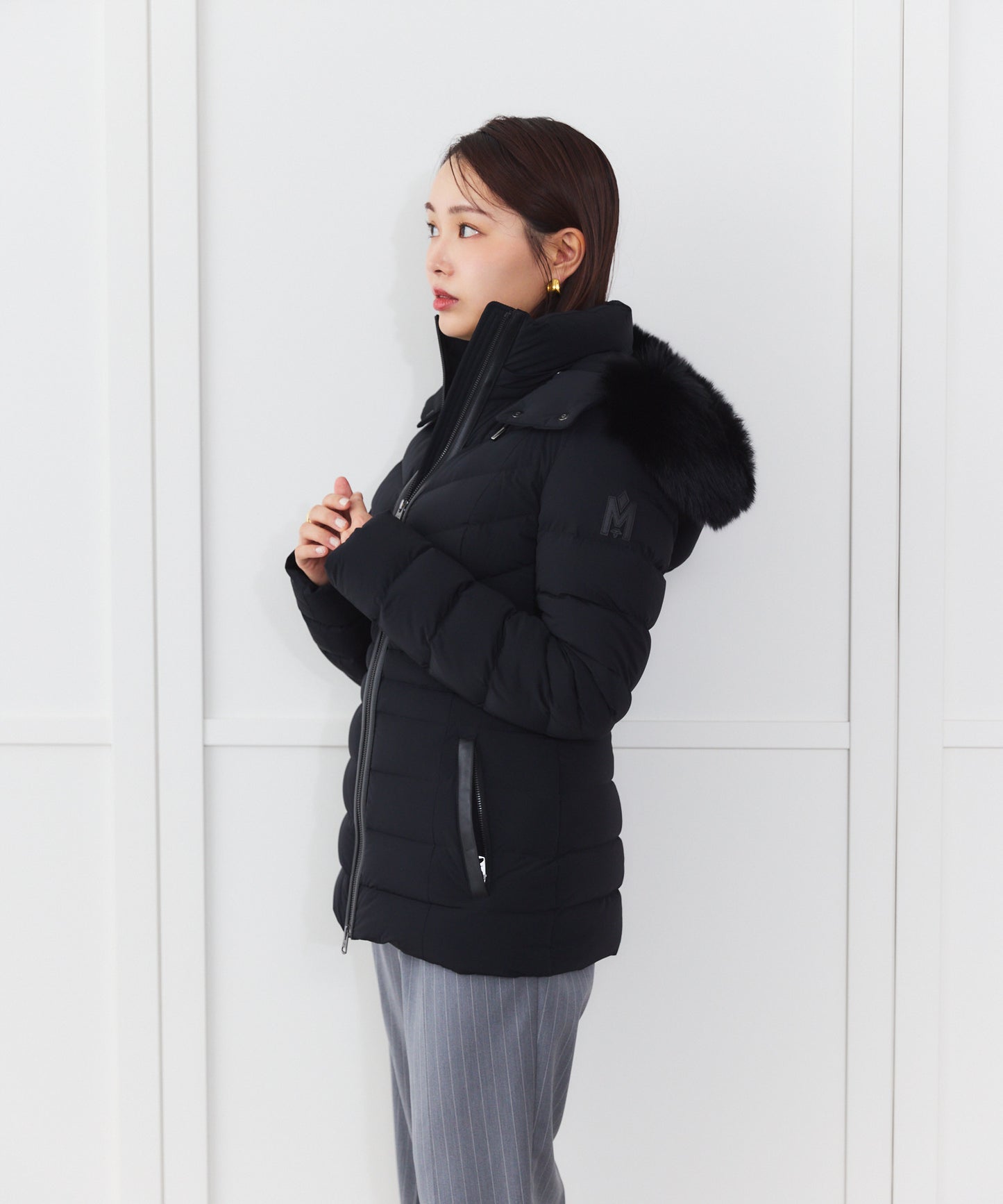【MACKAGE】PATSY-BX Ladies Hooded Light Down JK