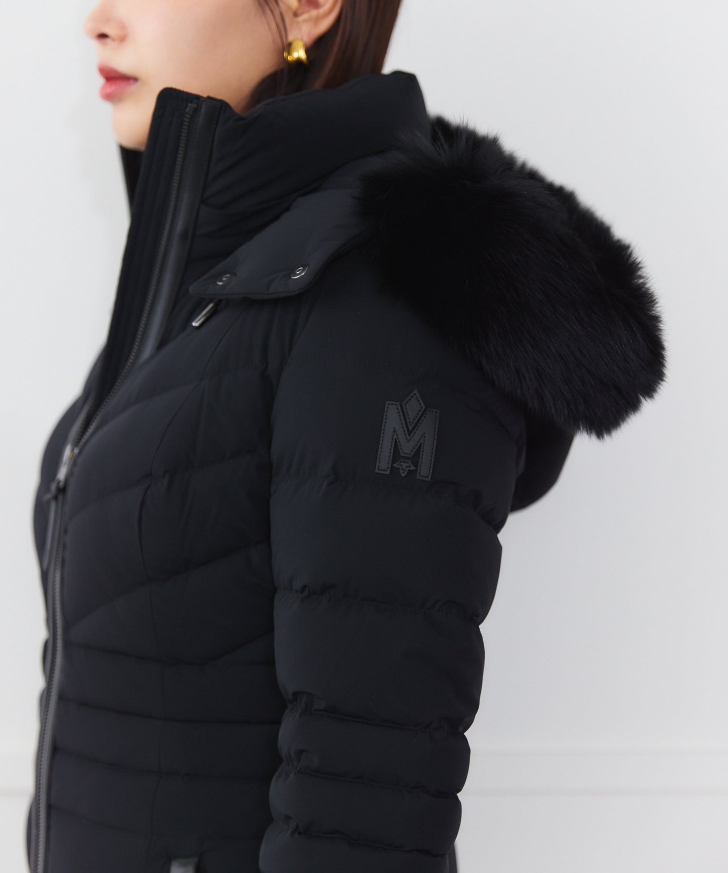 【MACKAGE】PATSY-BX Ladies Hooded Light Down JK