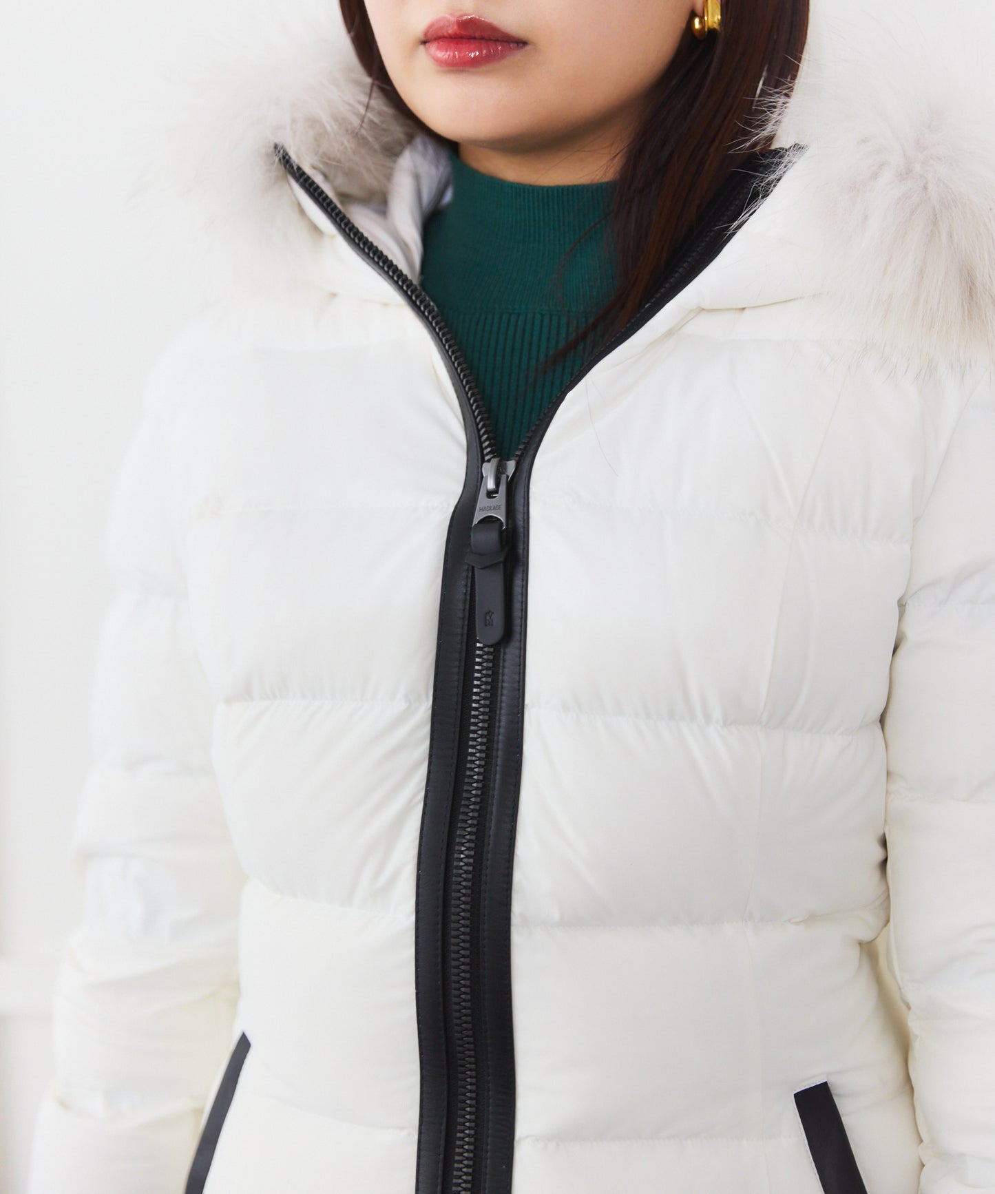 【MACKAGE】CALLA-BX  Ladies Hooded Light Down CT