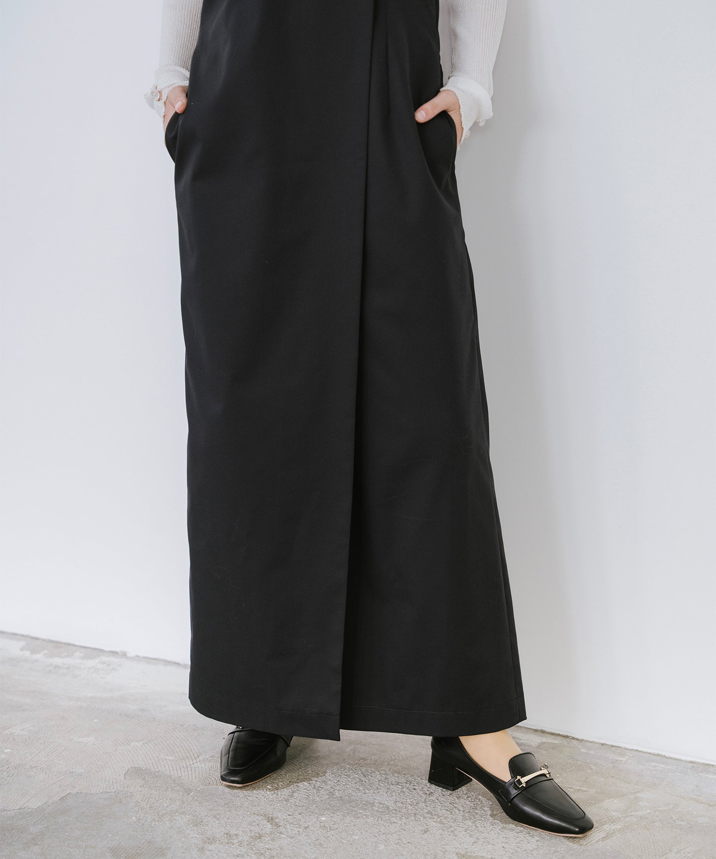 TRストレッチラップロンパース