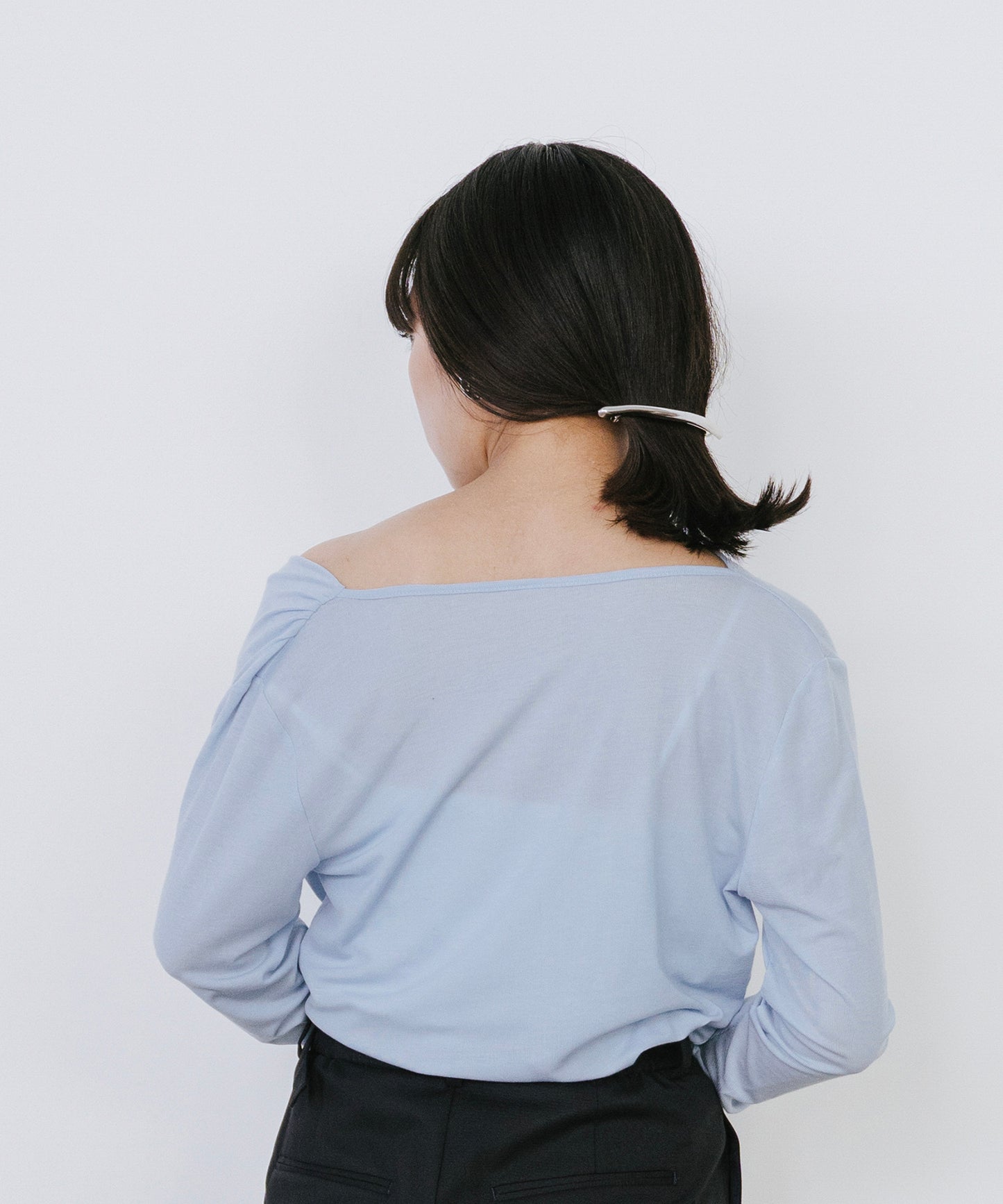 ギャザードレーププルオーバー