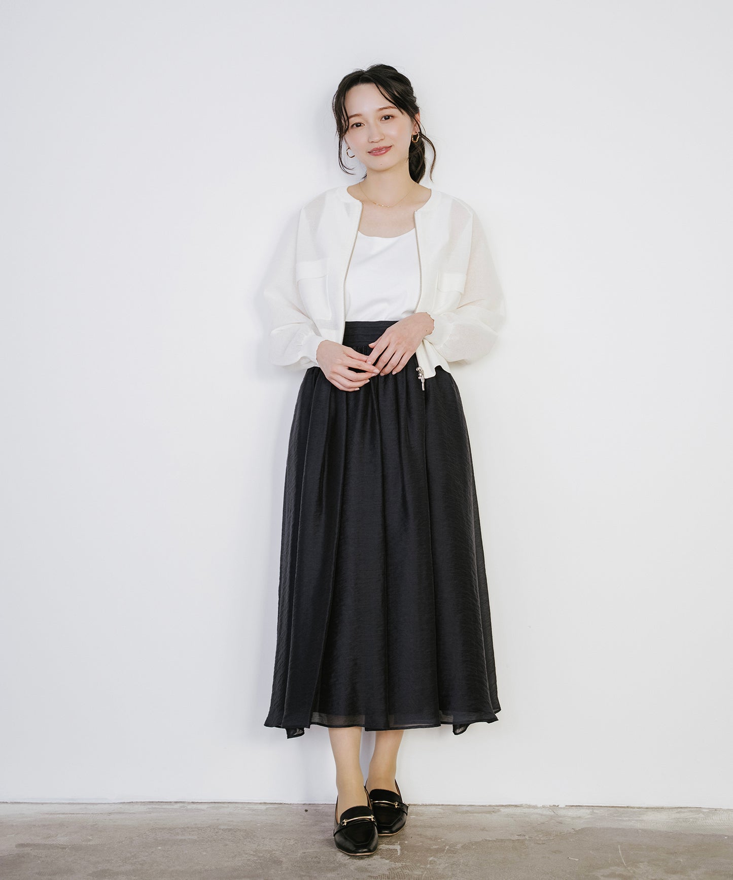 model：153cm　着用：Sサイズ