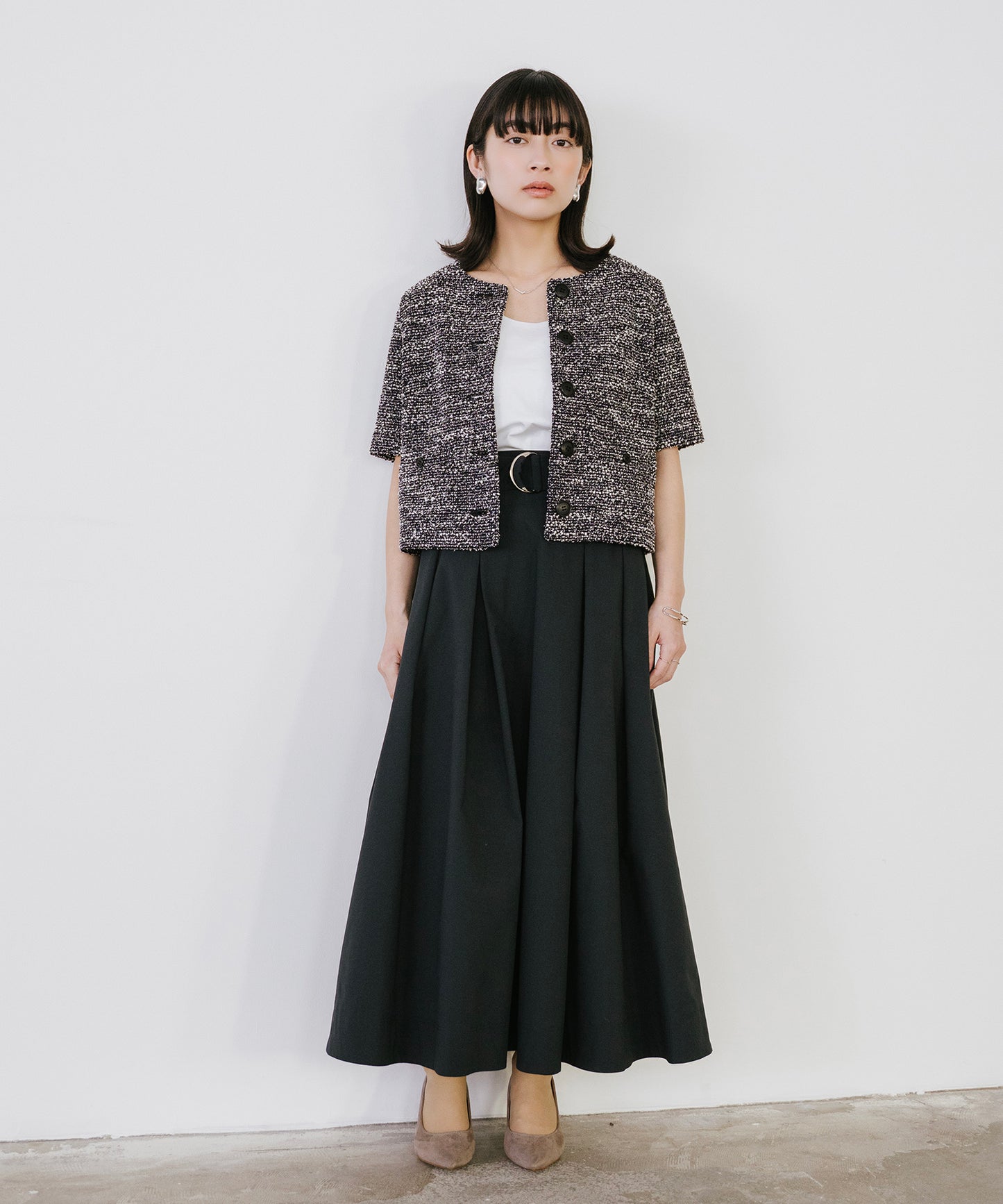 model：153cm　着用：XSサイズ