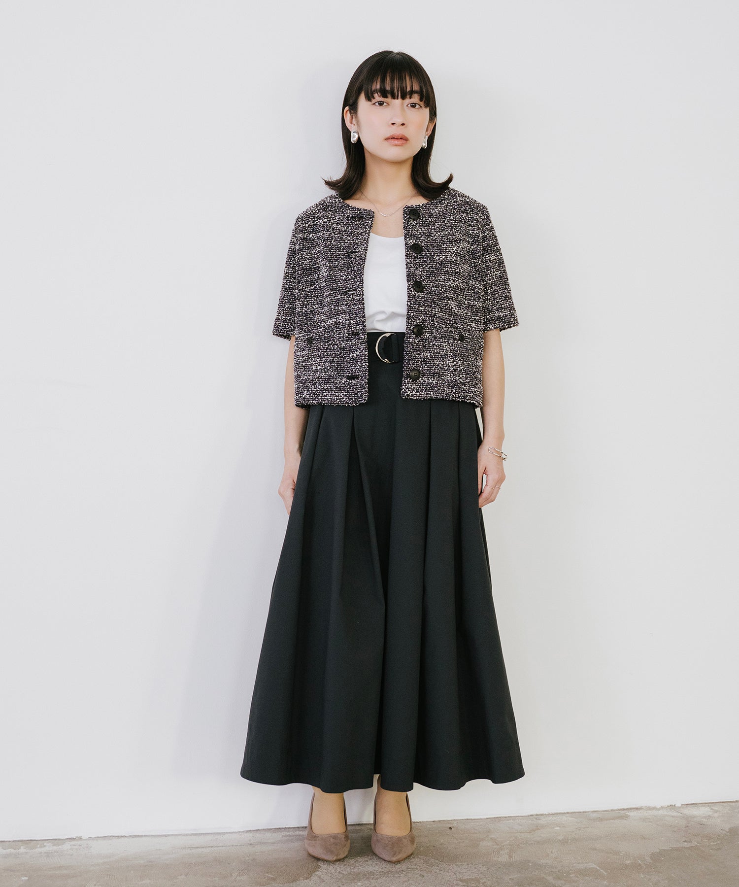 model：153cm　着用：XSサイズ