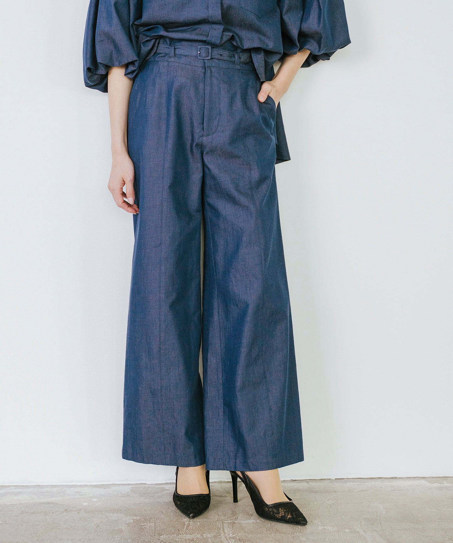 ブルー　model:153cm　着用サイズ：Sサイズ