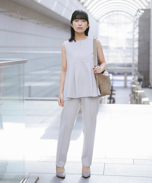 【SETUP可能】ポンチテーパードパンツ