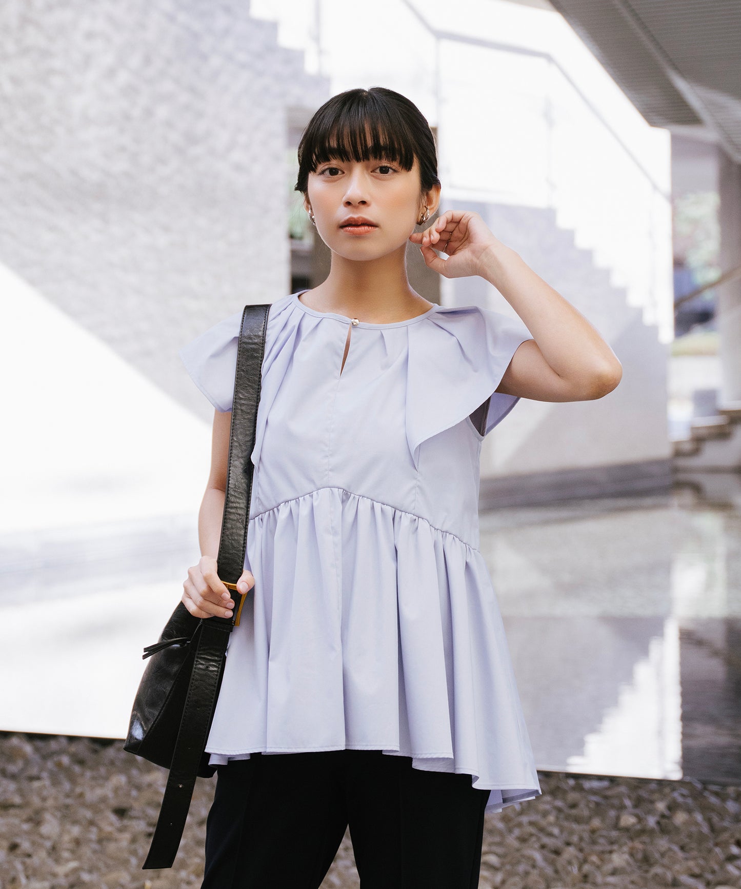 model：153cm　着用：Fサイズ