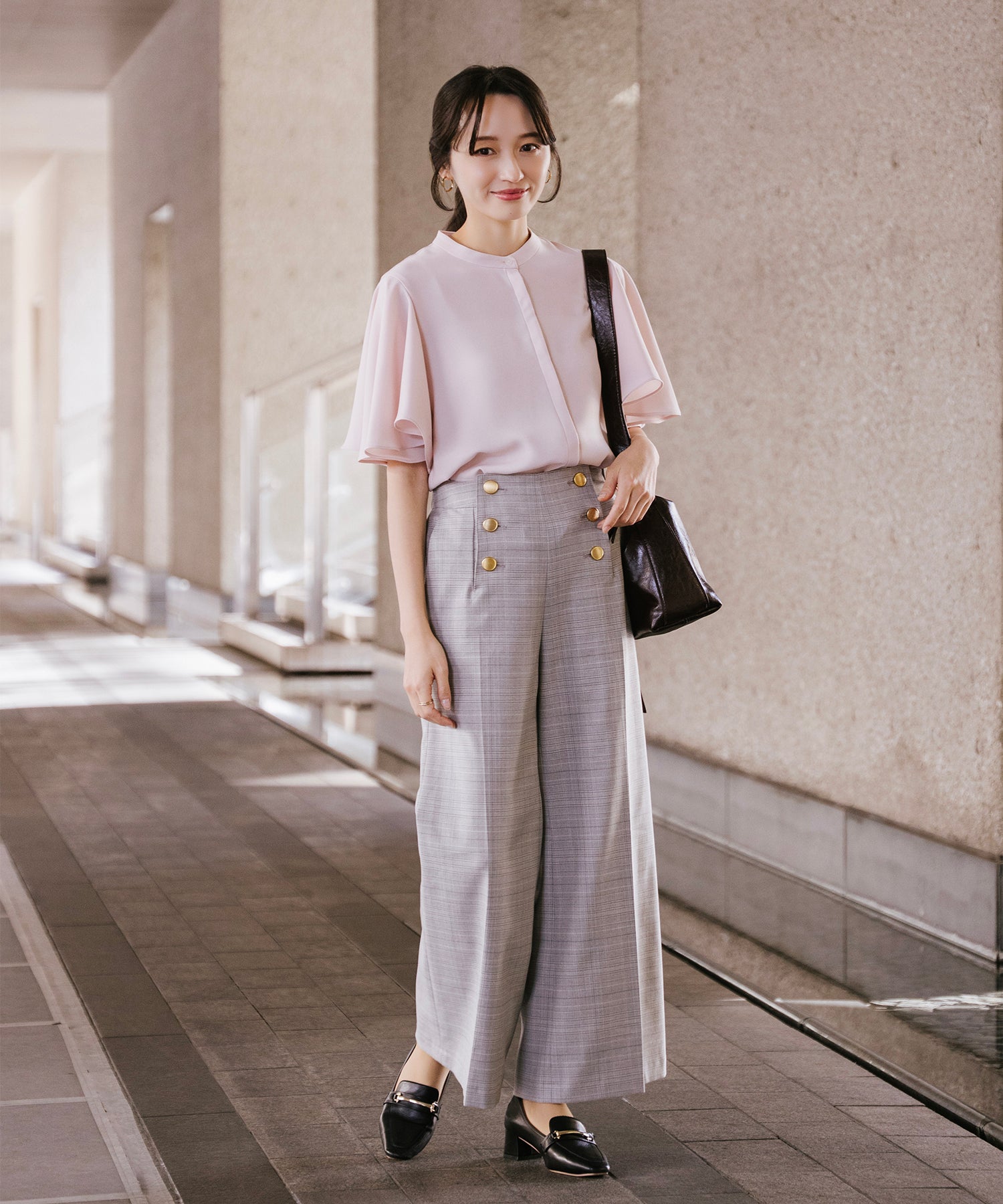 model:153cm　着用サイズ：Sサイズ