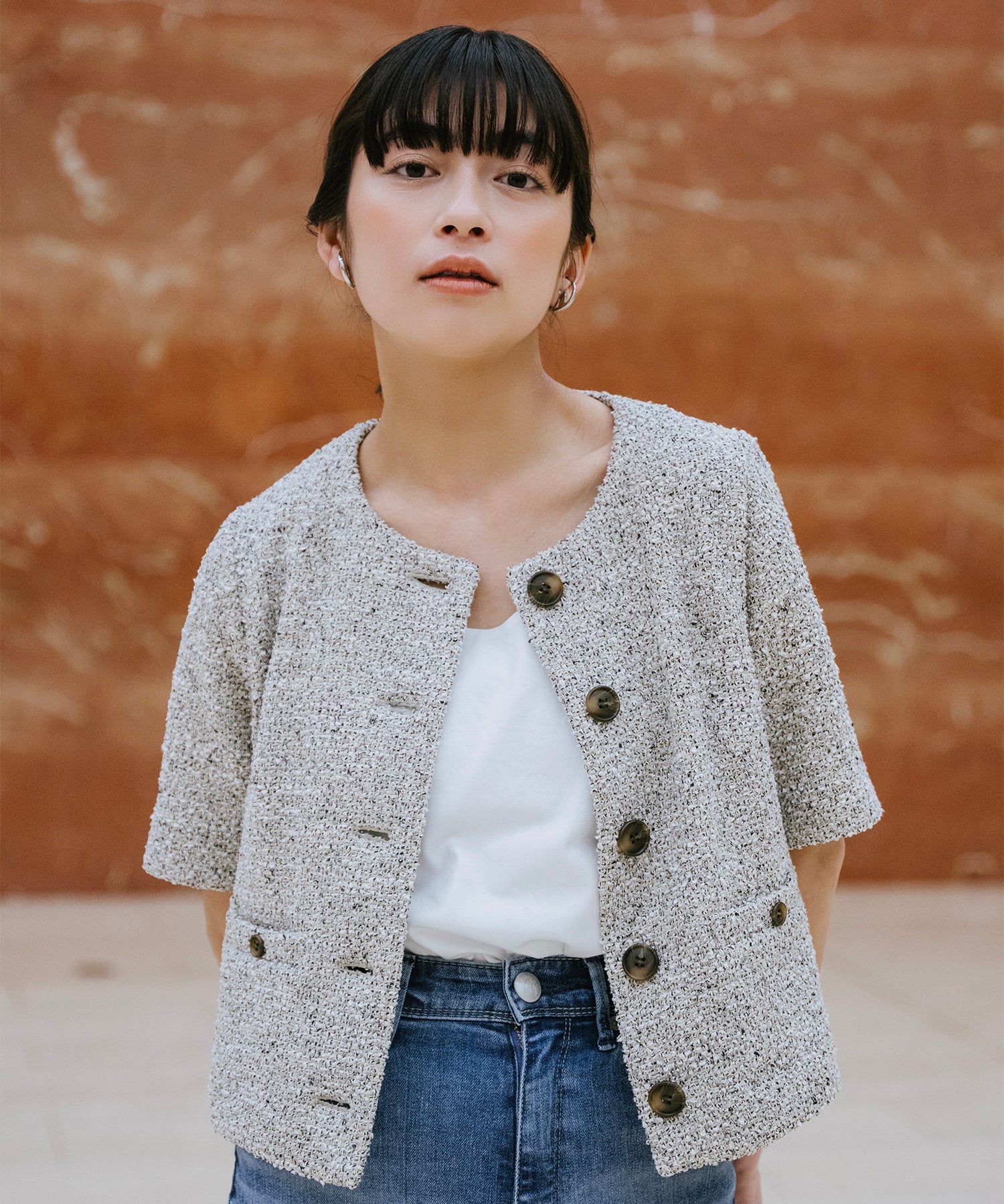 model：153cm　着用：XSサイズ