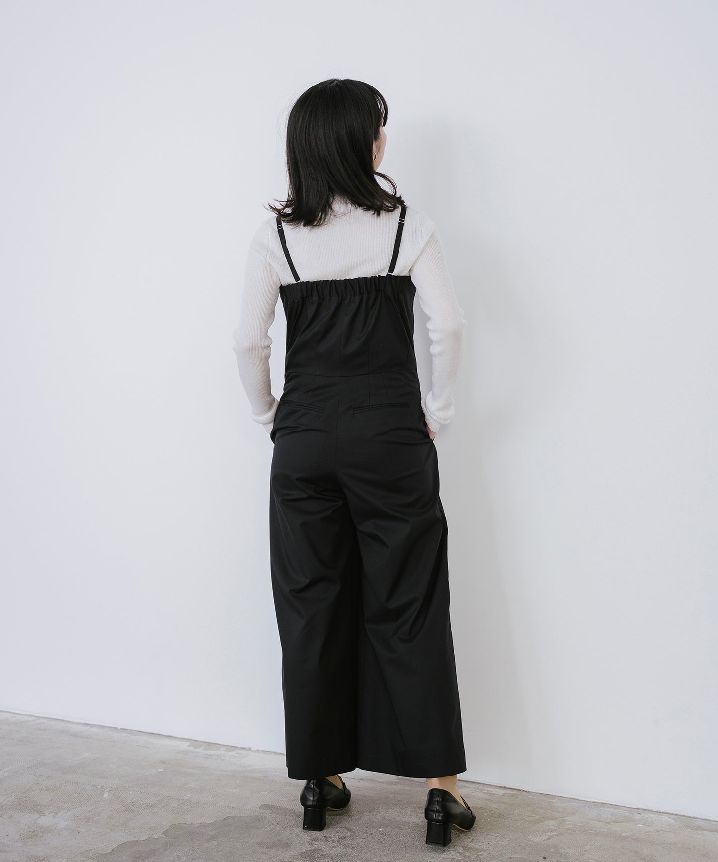 TRストレッチラップロンパース