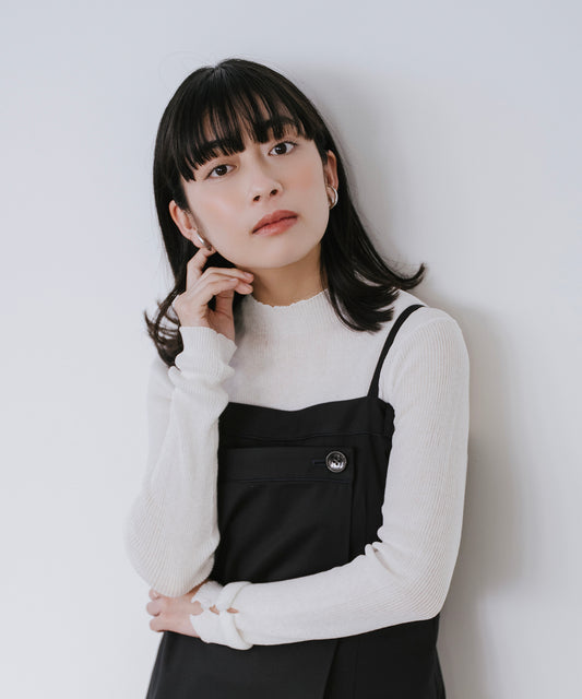 model:153cm　着用サイズ：Fサイズ