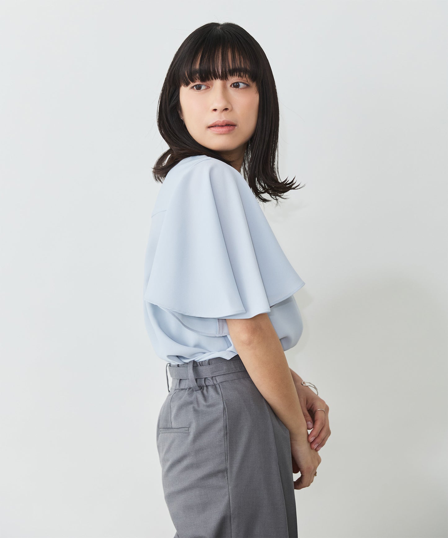 【再販】フレアスリーブブラウス