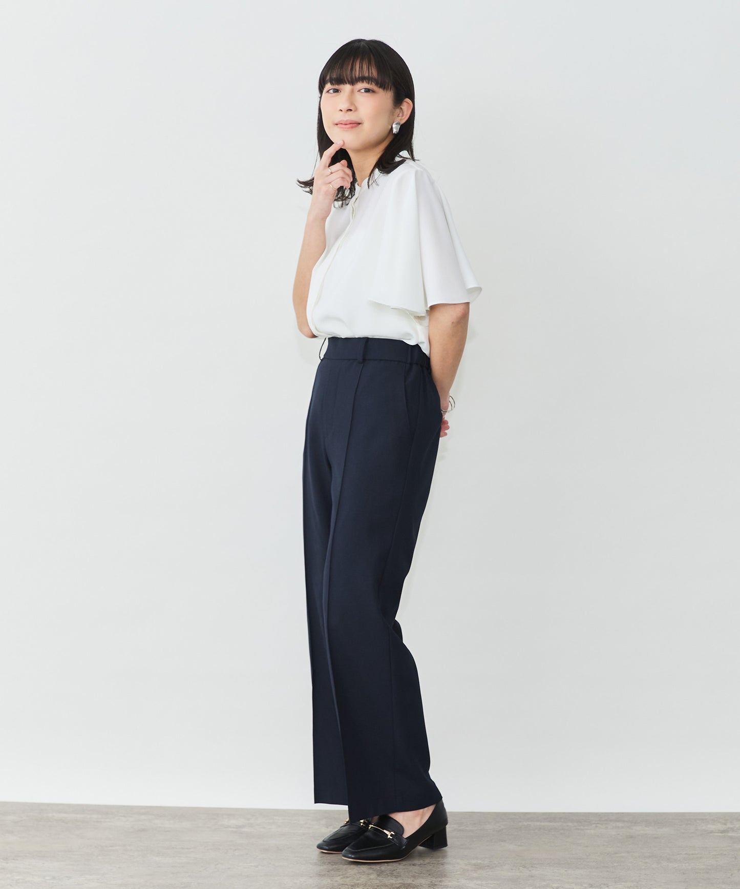 【再販】フレアスリーブブラウス