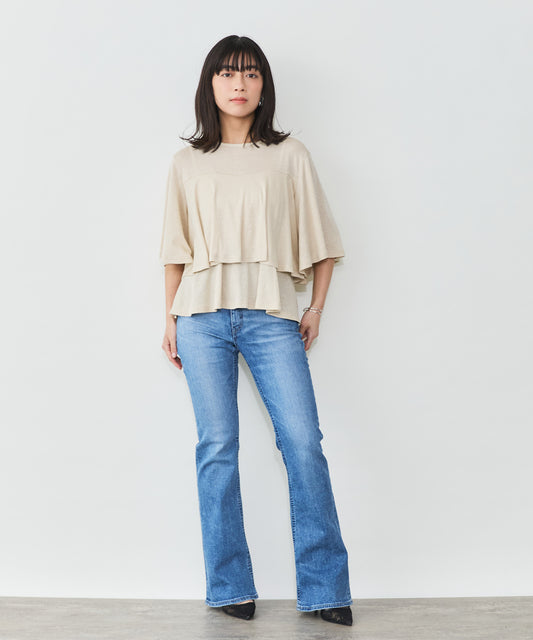 model:153cm　着用サイズ：Fサイズ