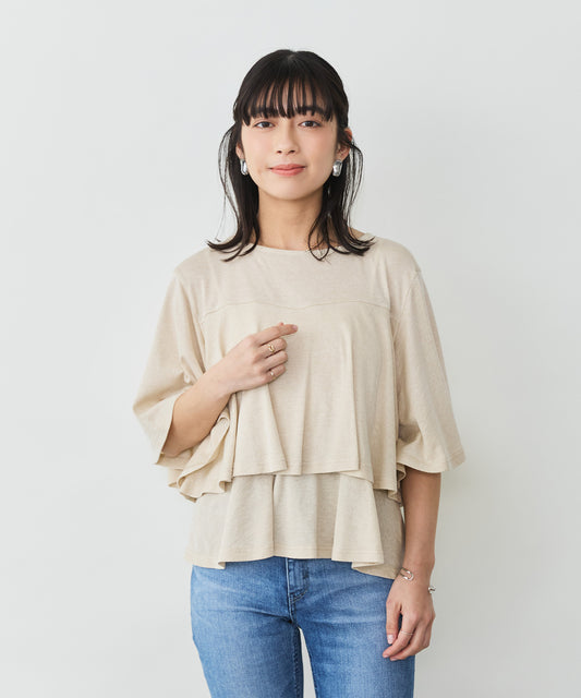 model:153cm　着用サイズ：Fサイズ