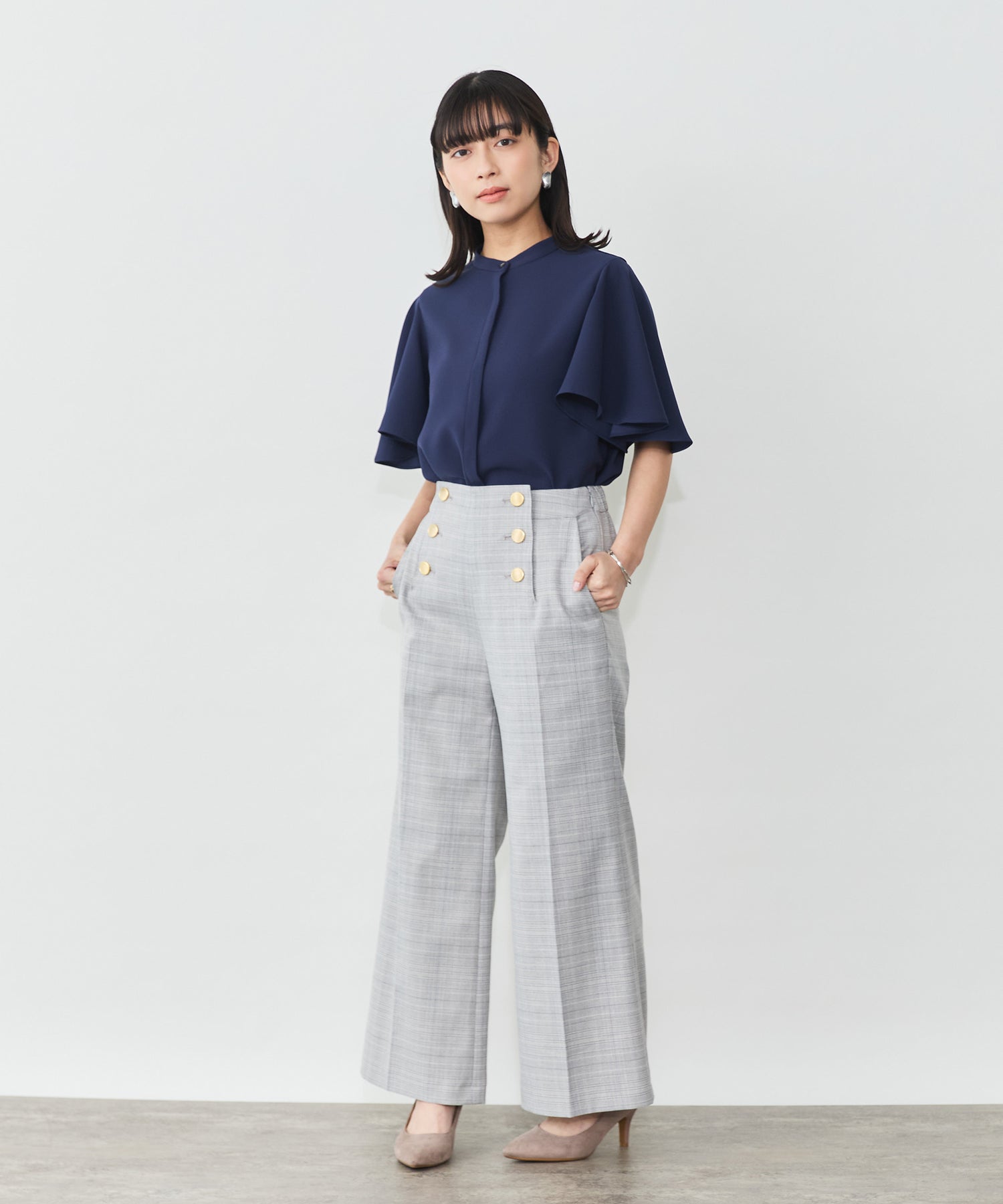 再販】フレアスリーブブラウス – Sirin Online Store