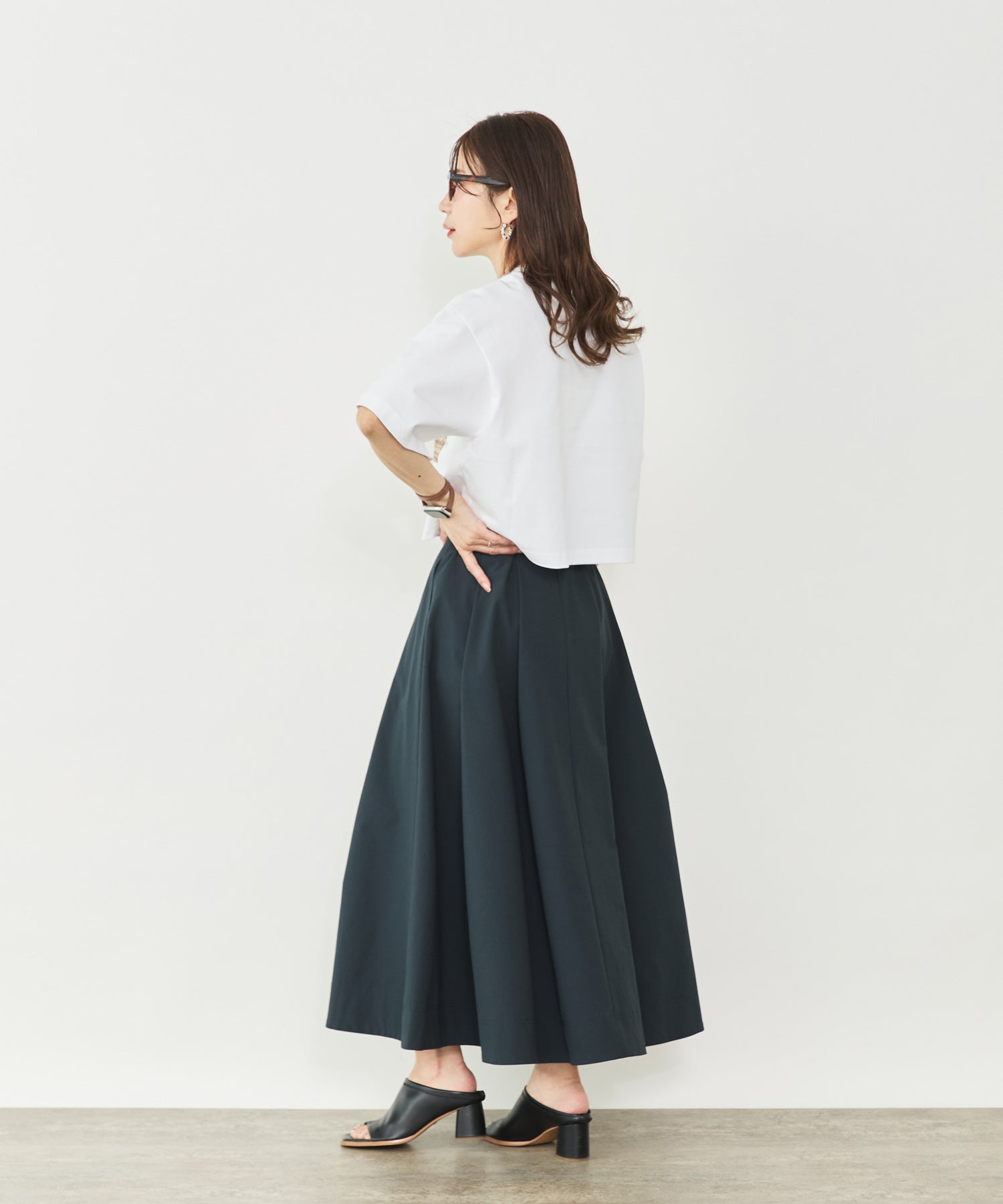 ウエストベルトタックスカート – Sirin Online Store