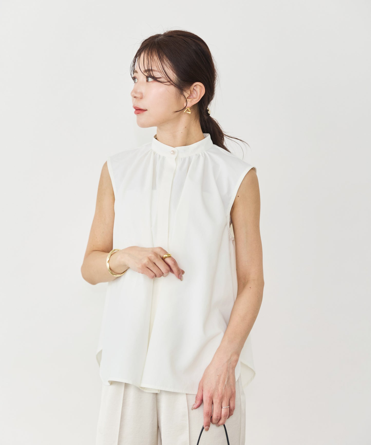 model：158cm　着用：Fサイズ