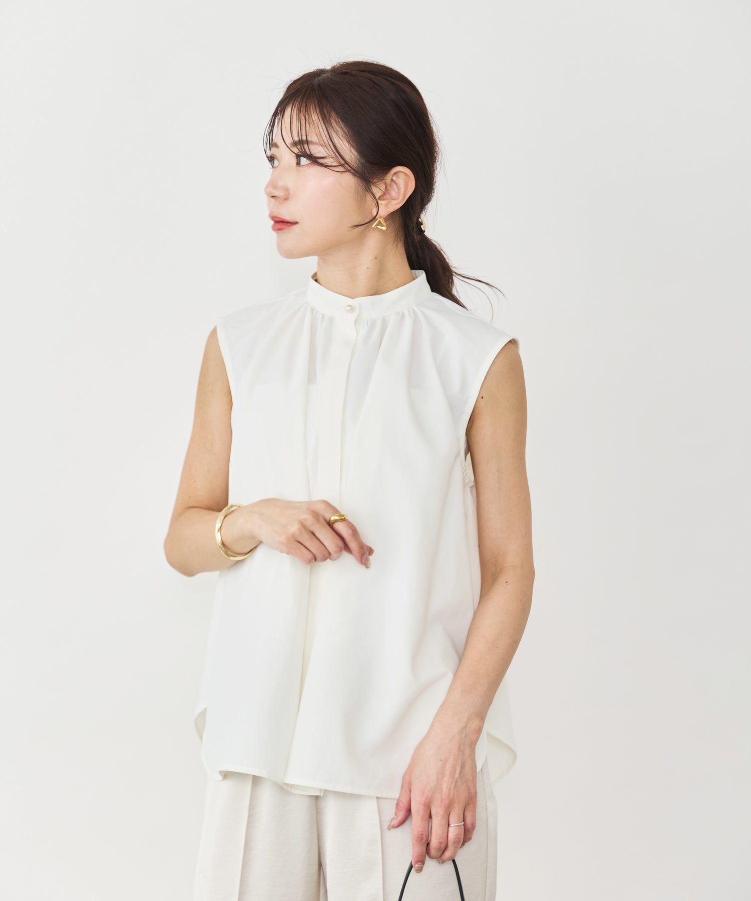 model：158cm　着用：Fサイズ