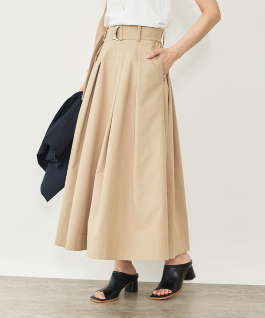 【先行予約】ウエストベルトタックスカート