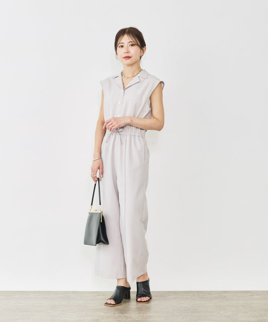 【PRE ORDER】フレンチスリーブオールインワン