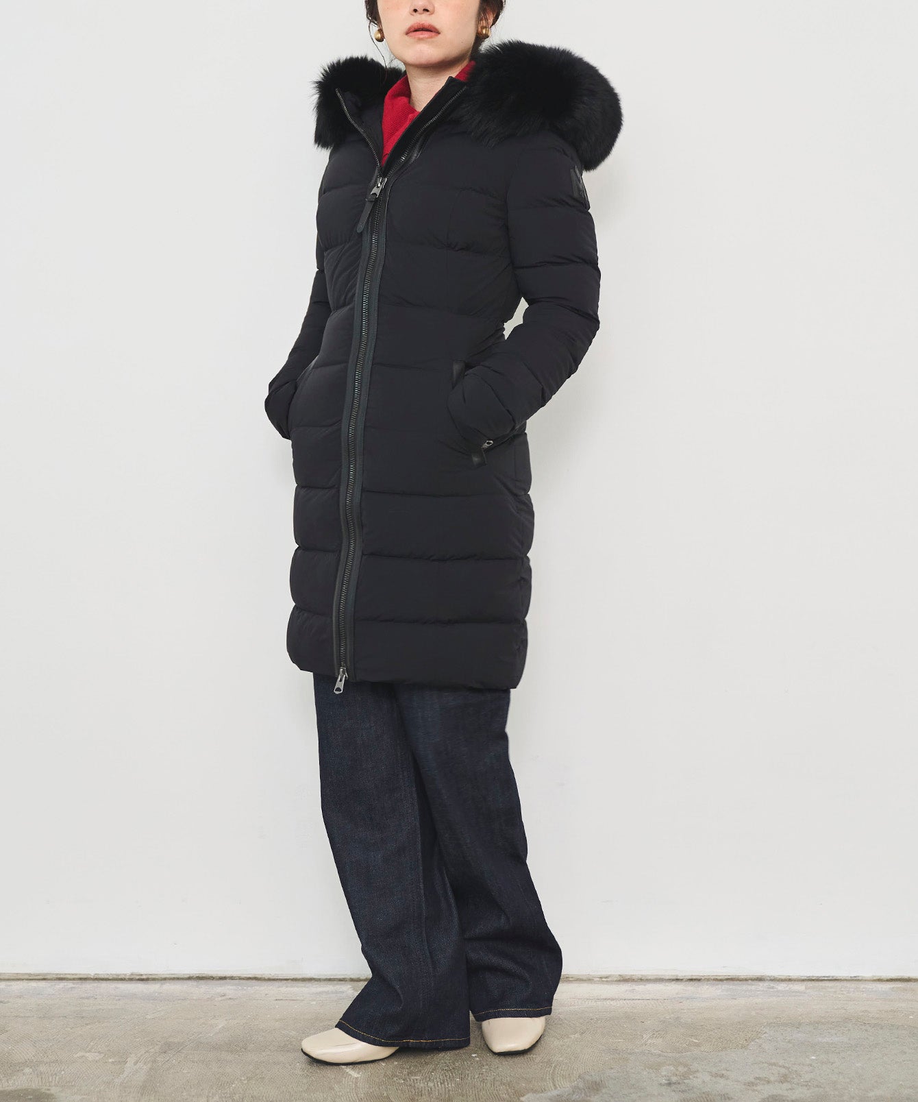 【MACKAGE】CALLA-BX  Ladies Hooded Light Down CT