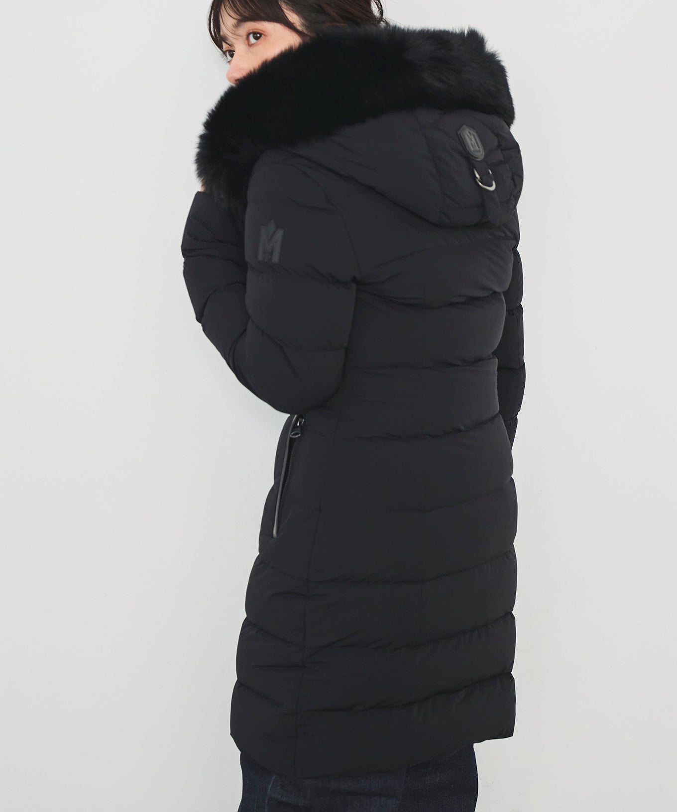 【MACKAGE】CALLA-BX  Ladies Hooded Light Down CT