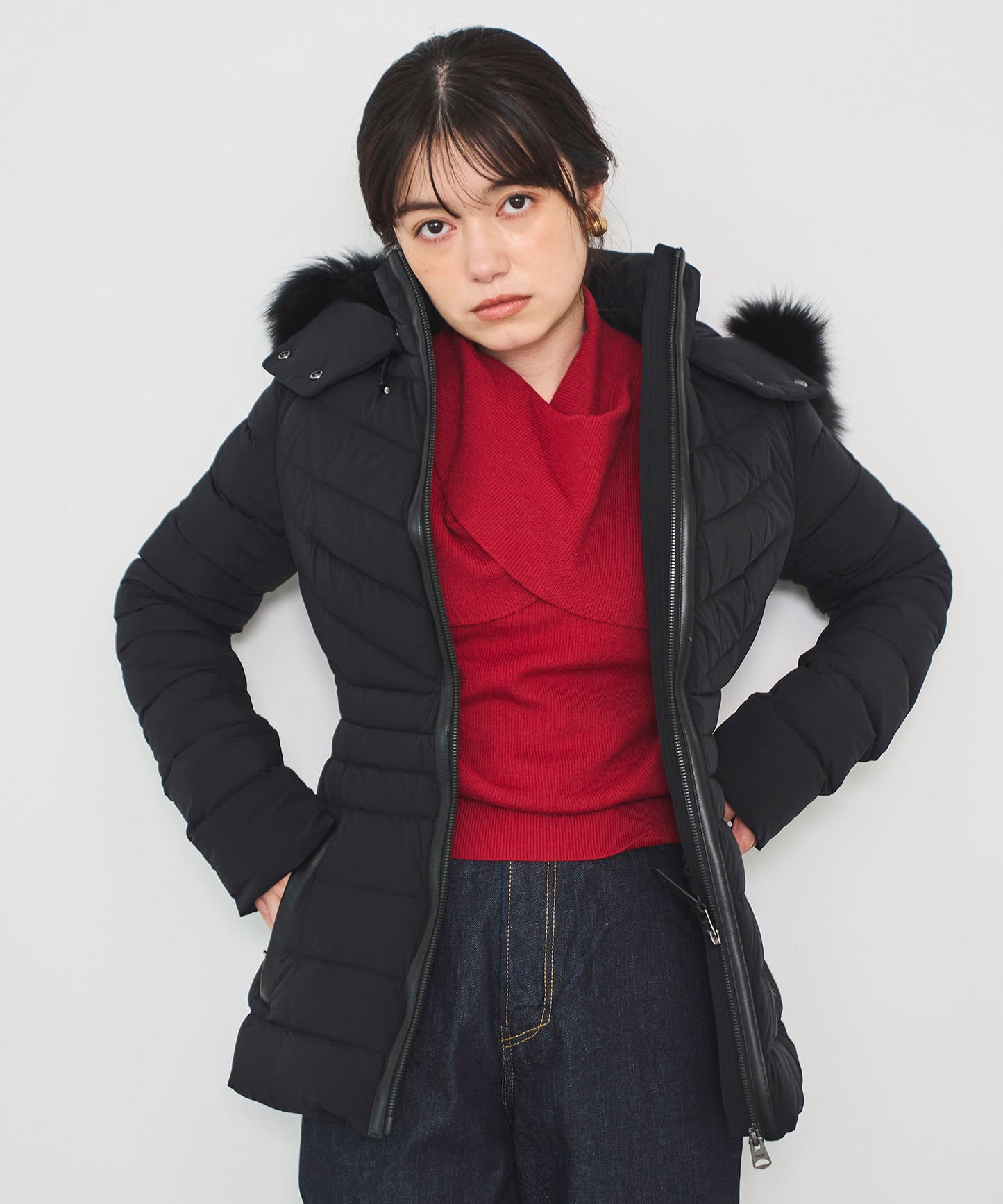 【MACKAGE】PATSY-BX  Ladies Hooded Light Down JK