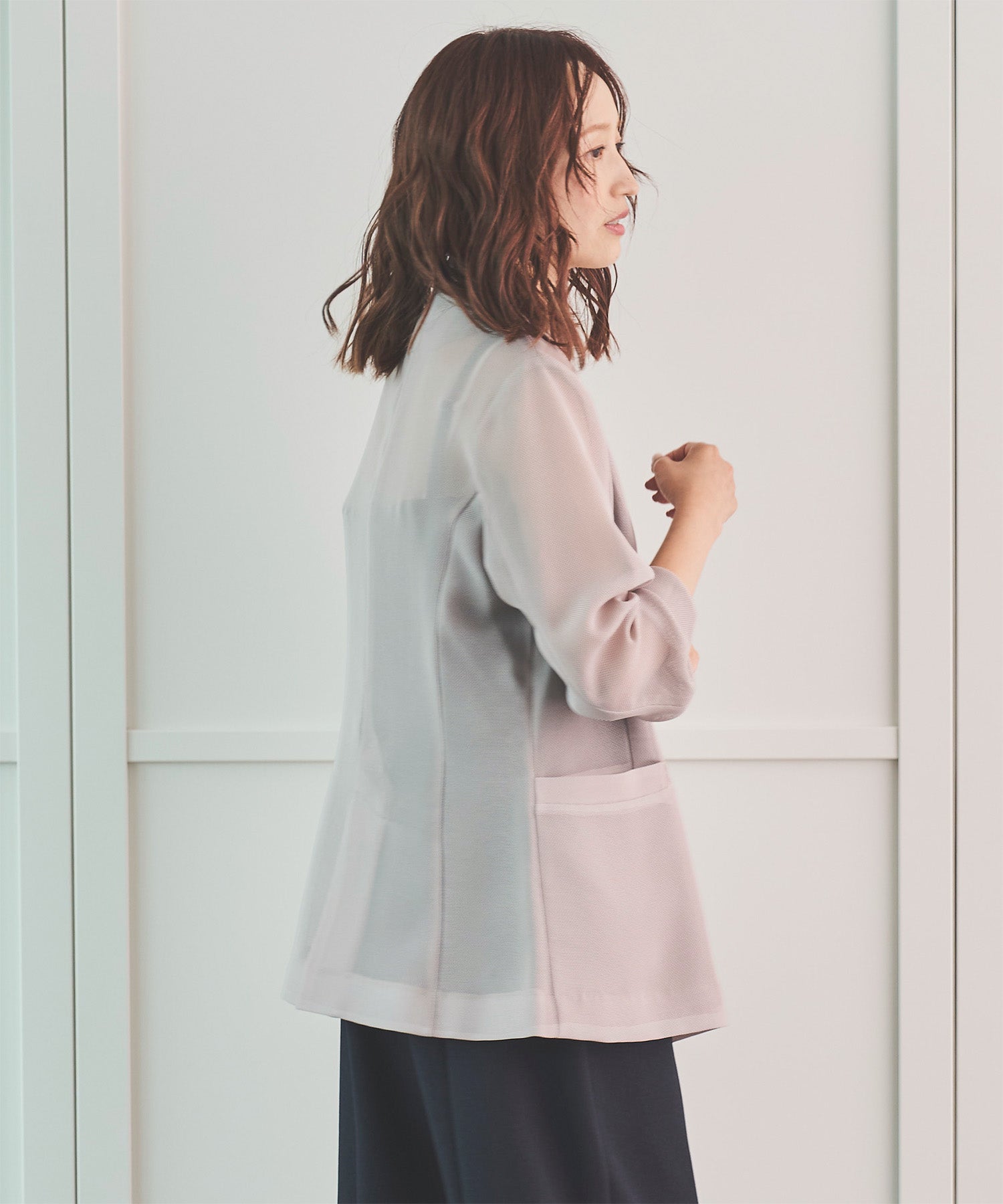シワになりにくい】シアーメッシュジャケット – Sirin Online Store