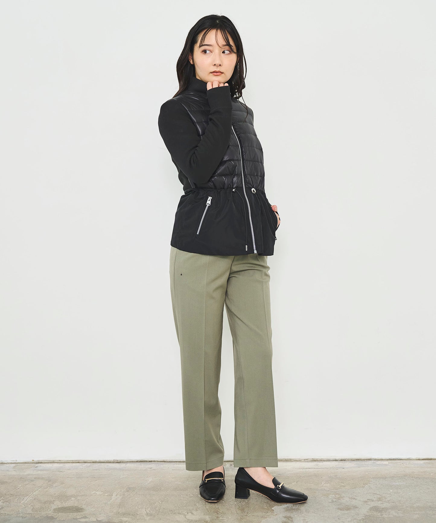 【MACKAGE】JOYCE-Z  Ladies Mix Media JK