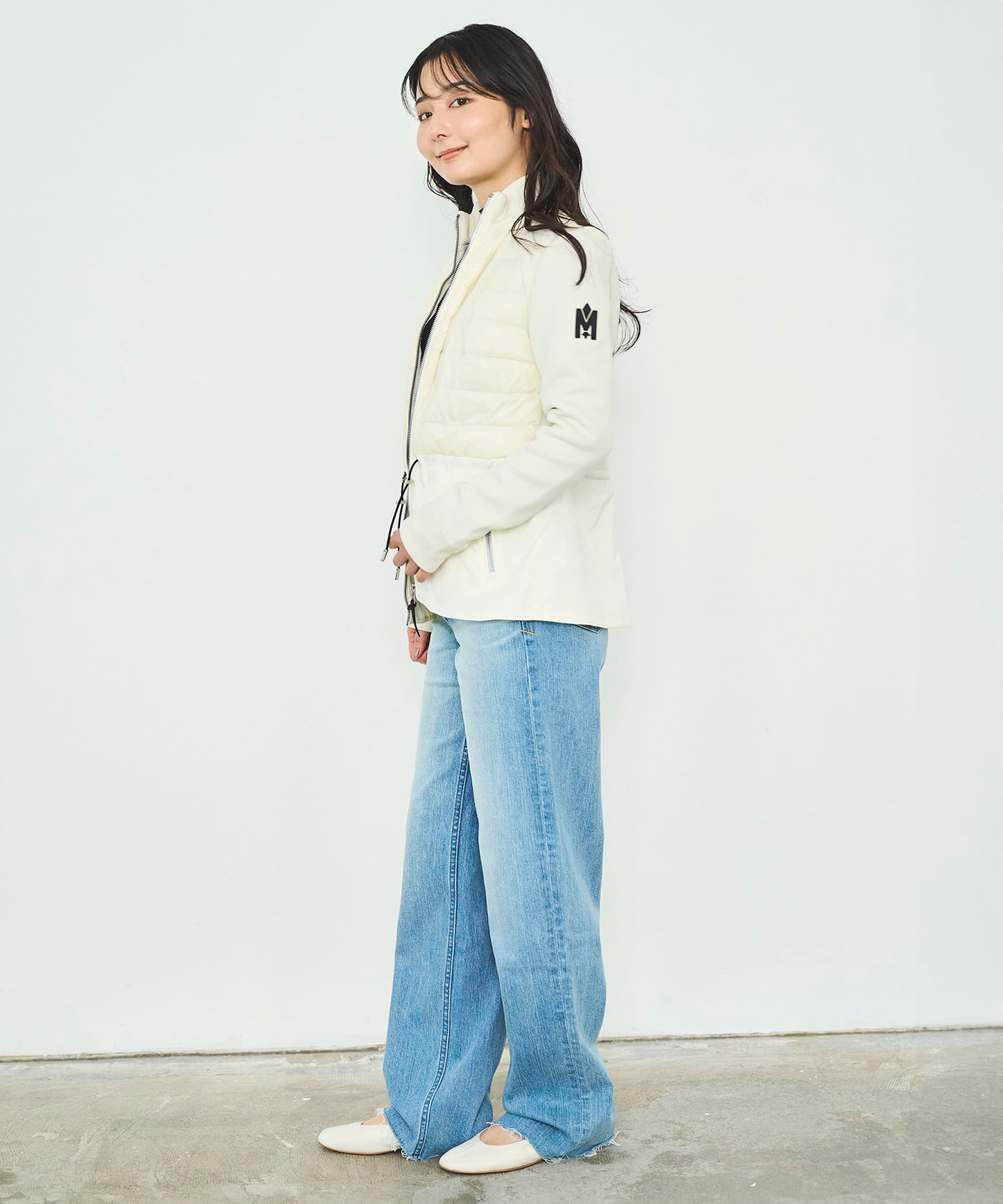 【MACKAGE】JOYCE-Z  Ladies Mix Media JK