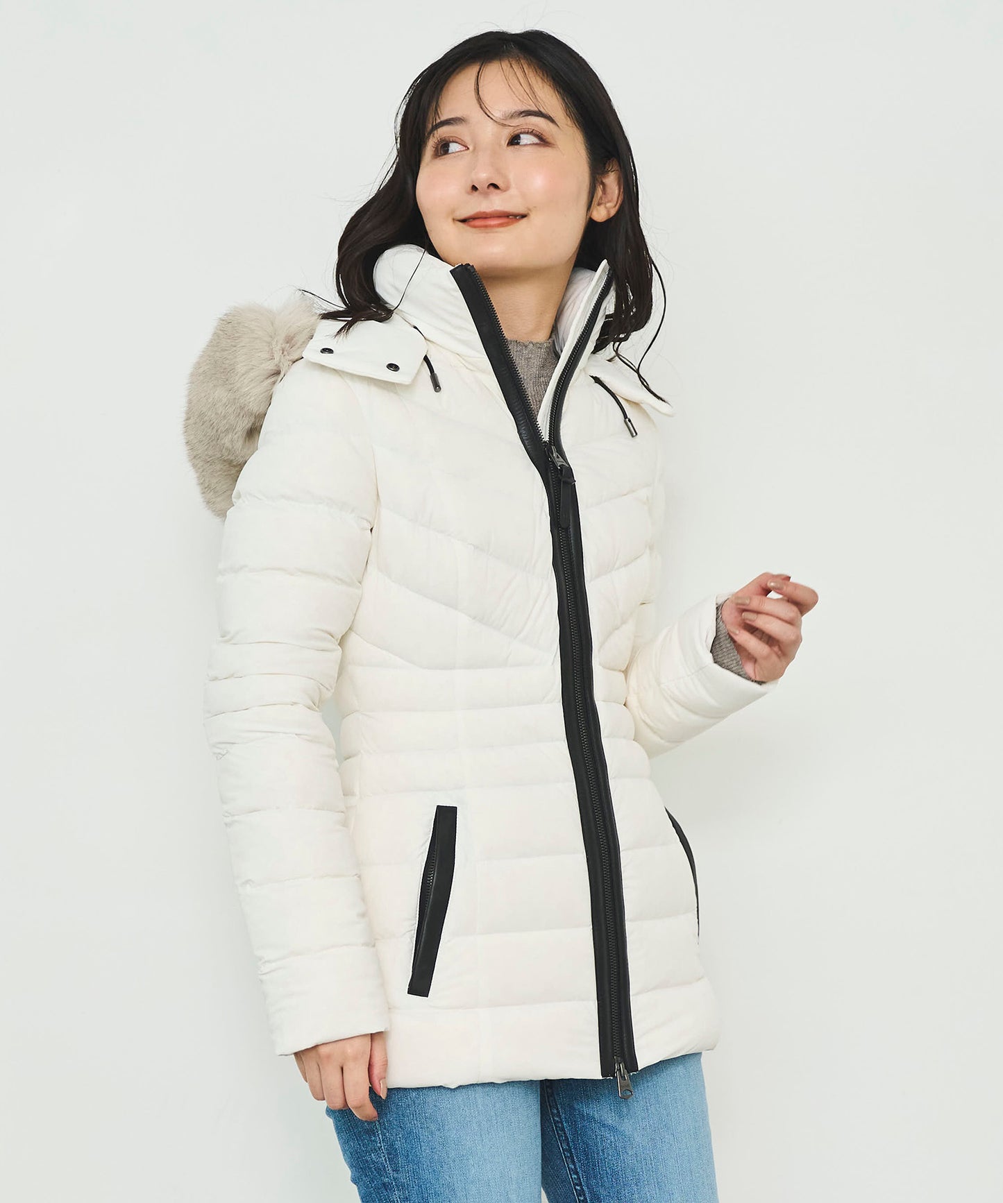 【MACKAGE】PATSY-BX  Ladies Hooded Light Down JK