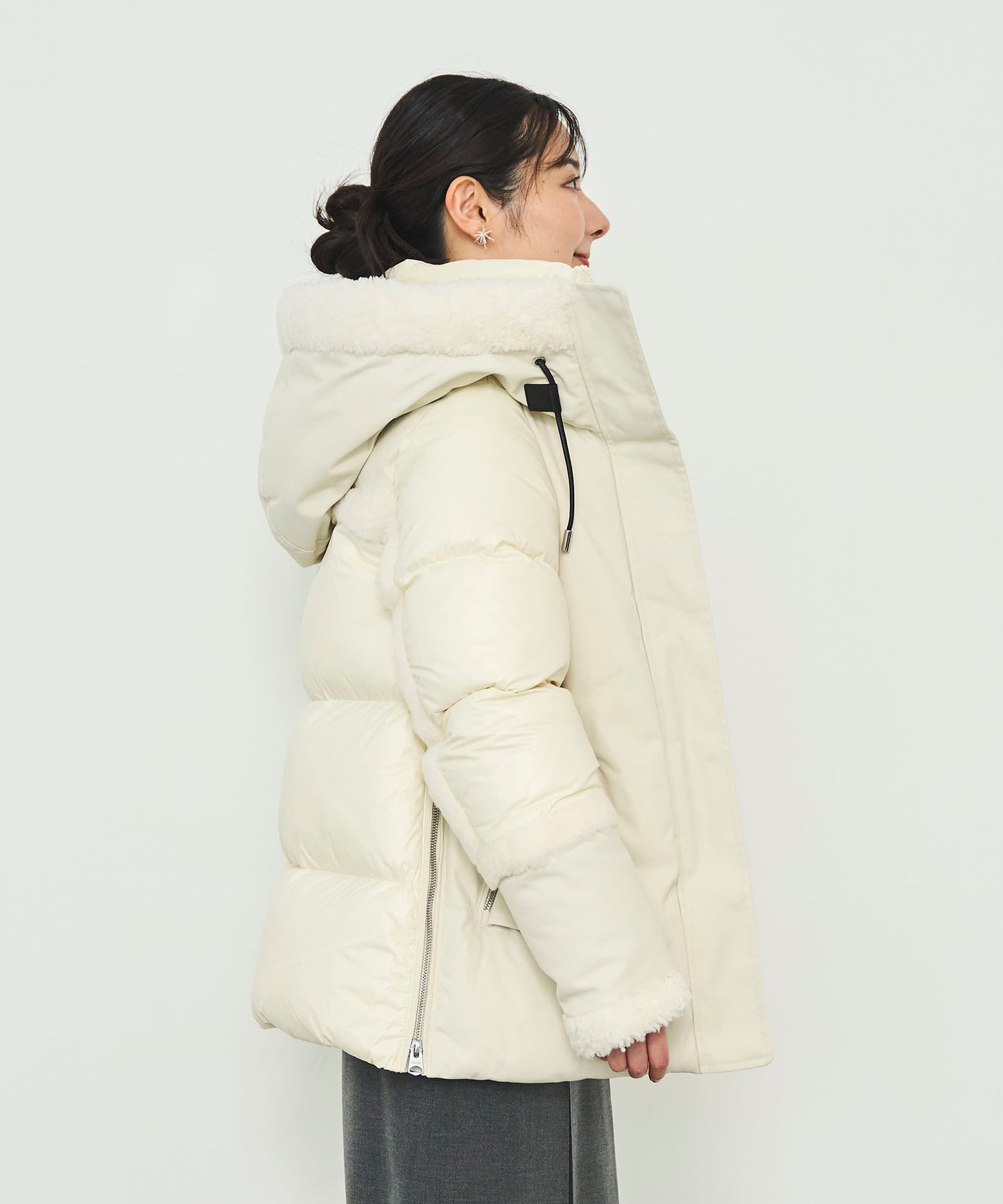 【MACKAGE】CYRAH  Ladies Hooded Down JK