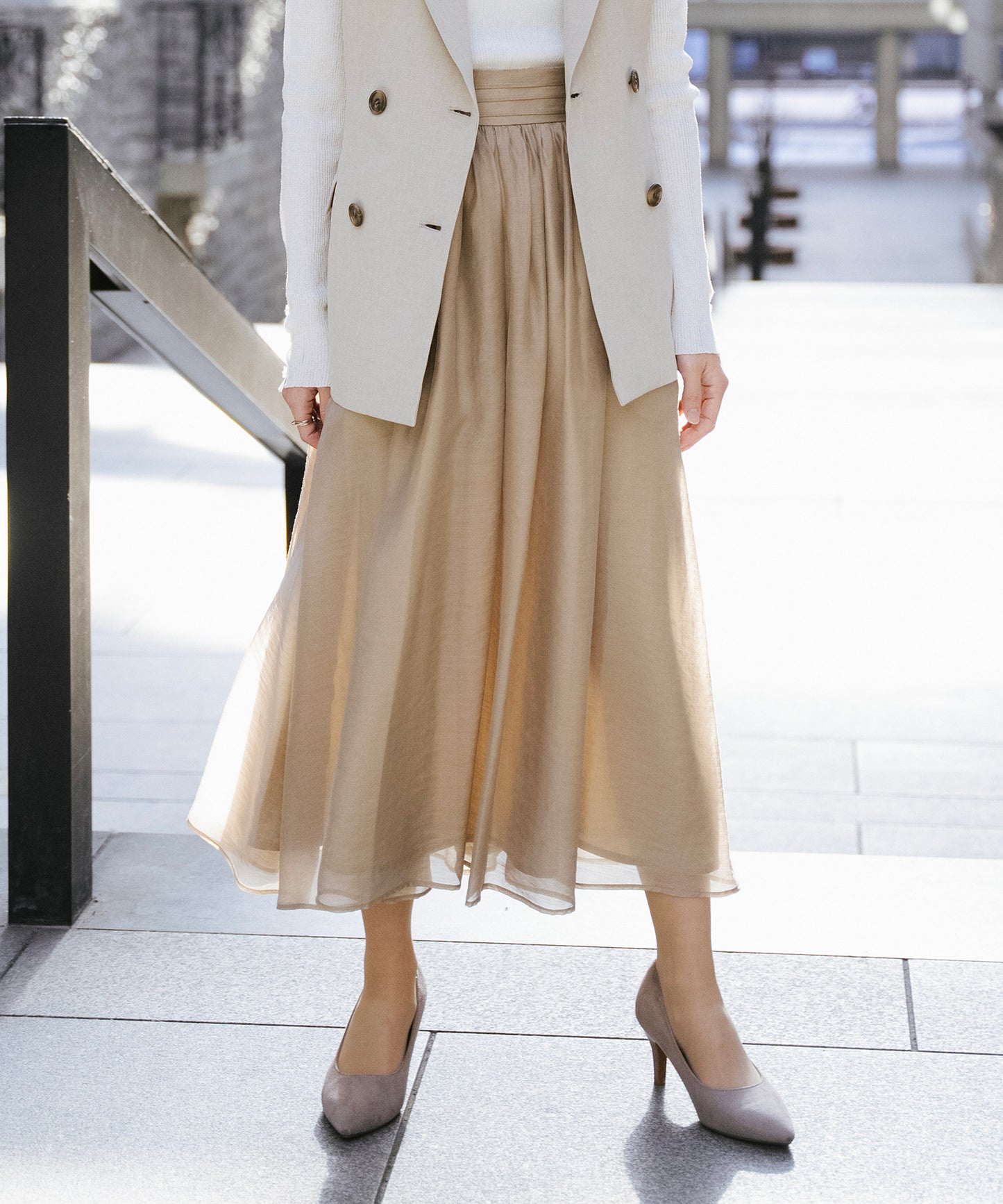 model：153cm　着用：Sサイズ