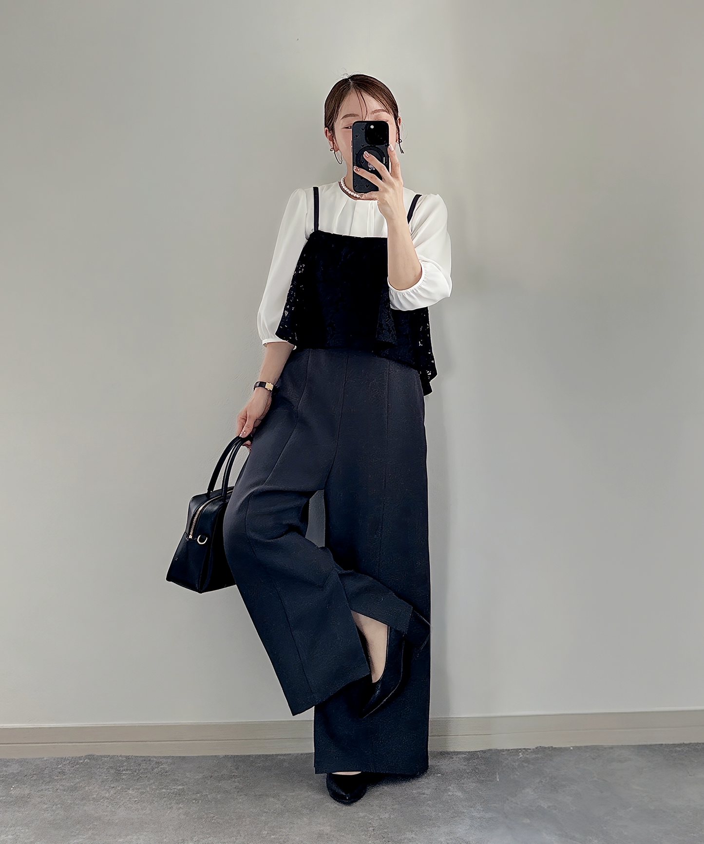 （新色追加）【cahoさんコラボ】 パウダーツイルドレープオールインワン