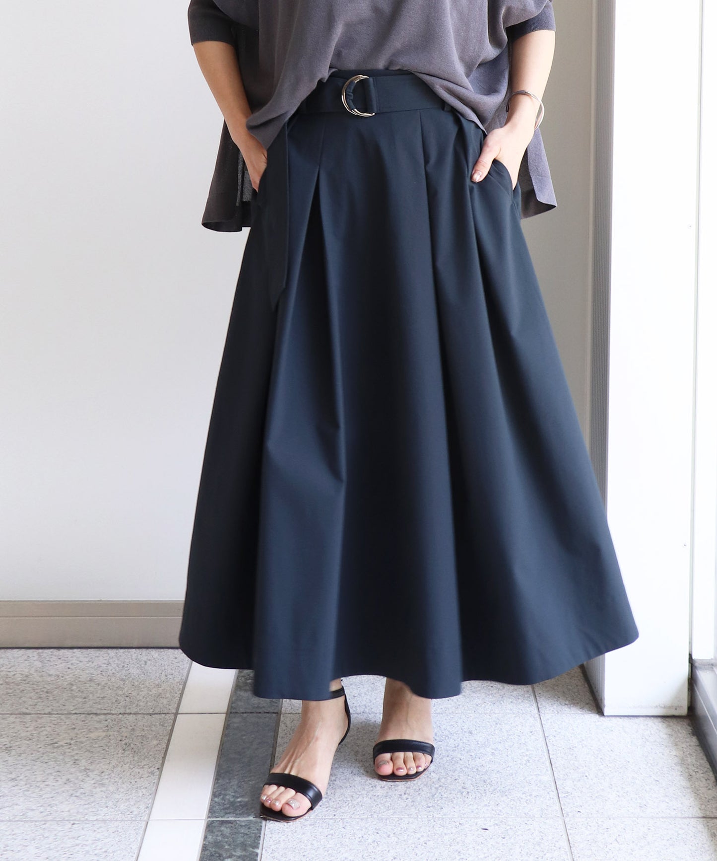 model：158cm　着用：Sサイズ