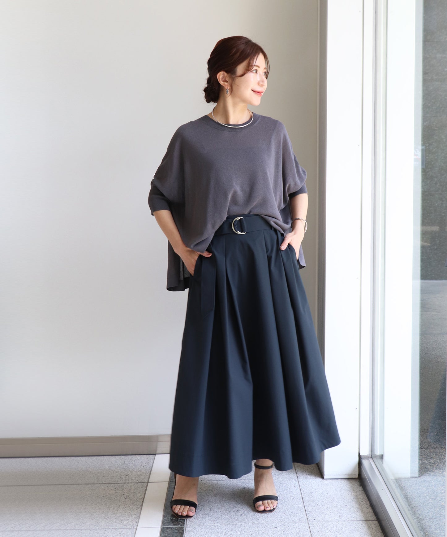 model：158cm　着用：Sサイズ