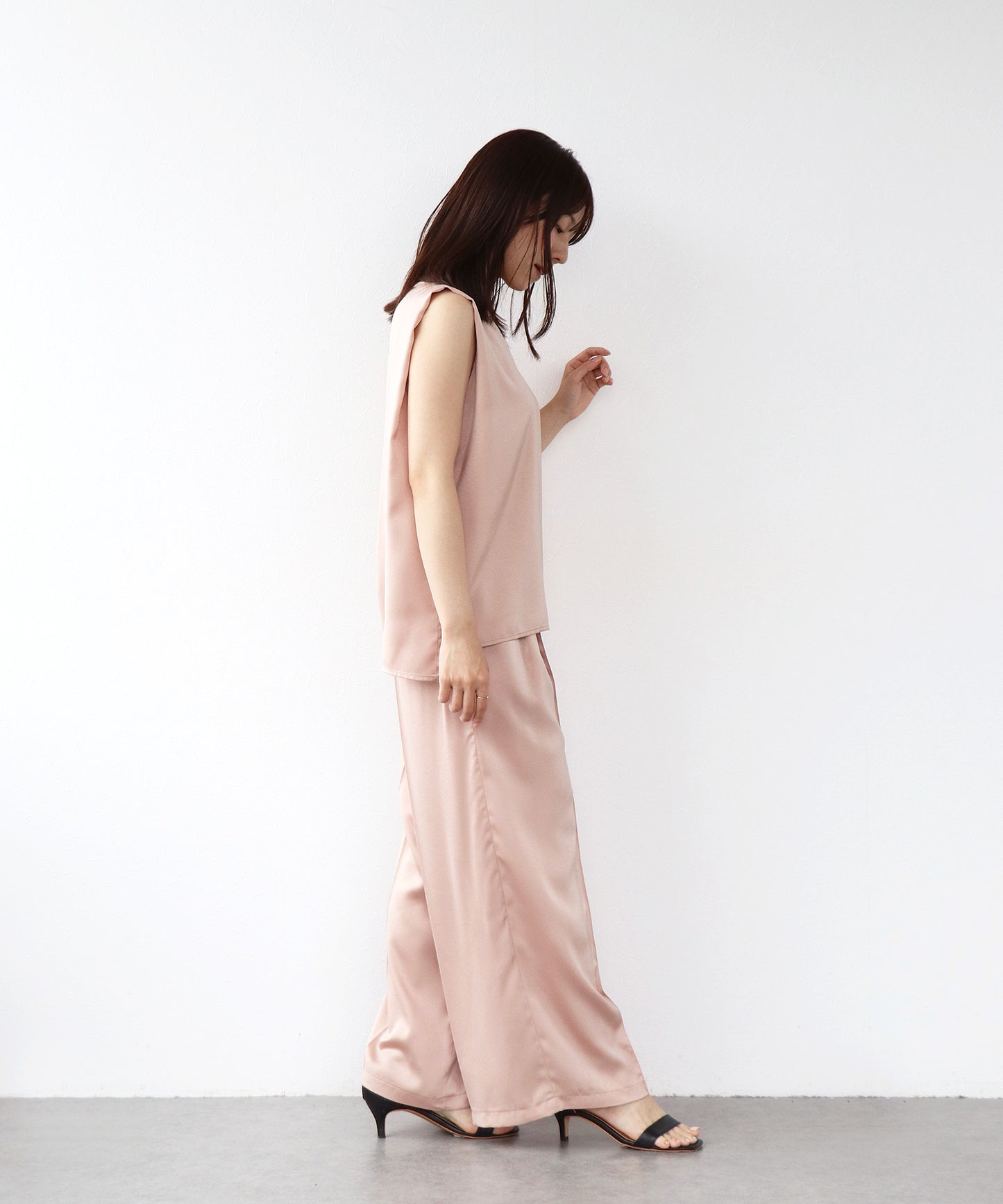 【PRE ORDER】サテントップス（SET UP対応）