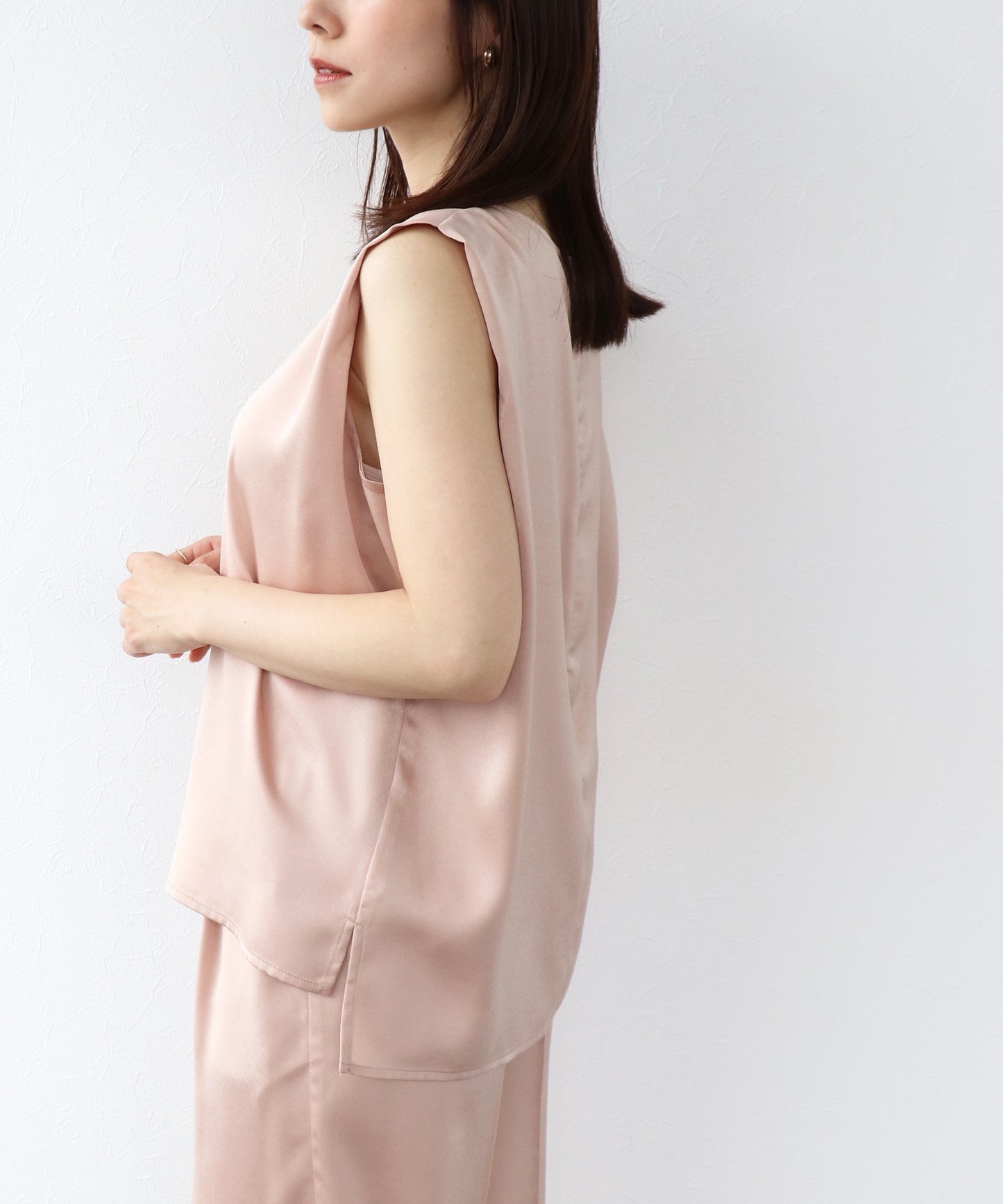 【PRE ORDER】サテントップス（SET UP対応）