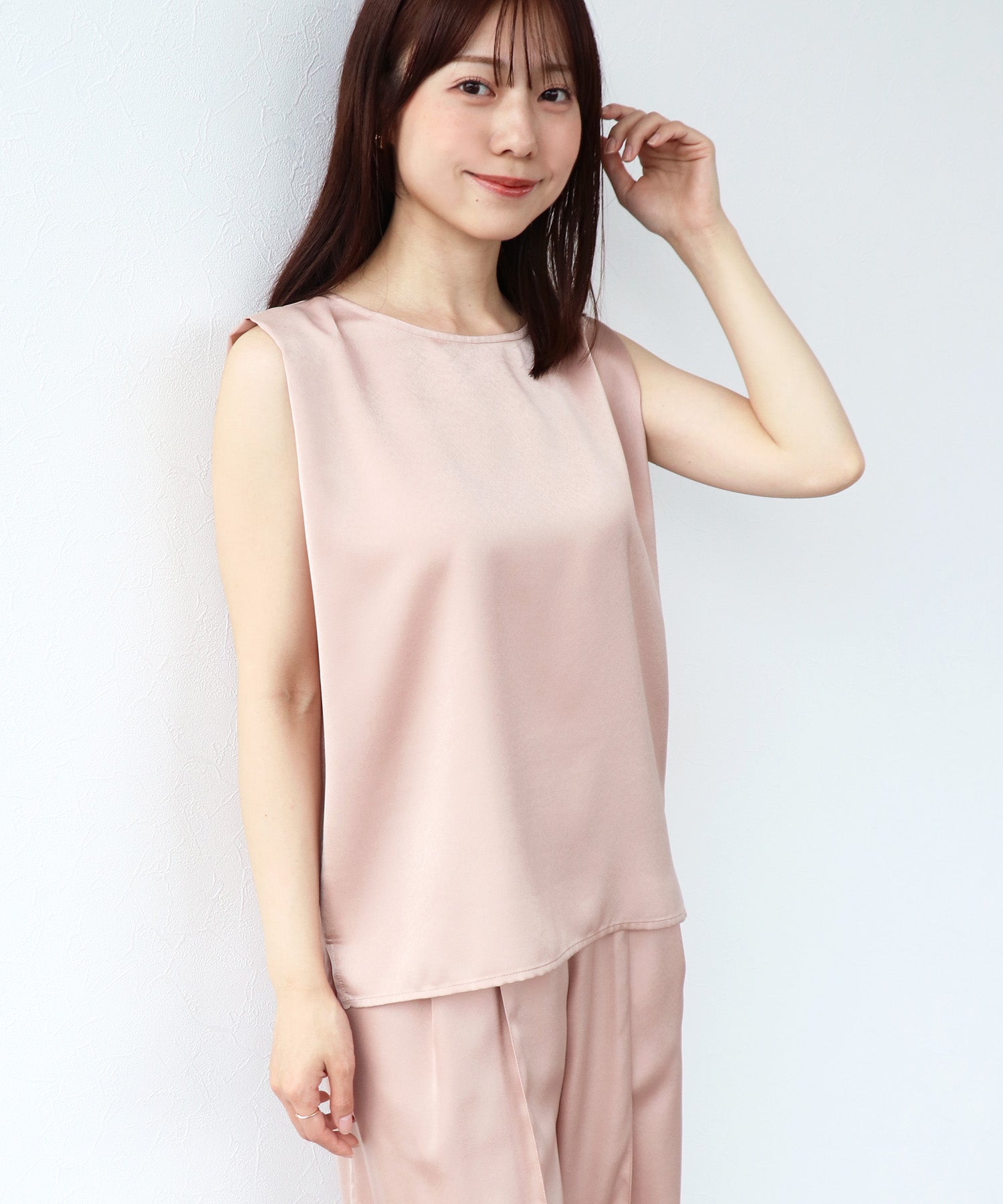 model：150cm　着用：Fサイズ