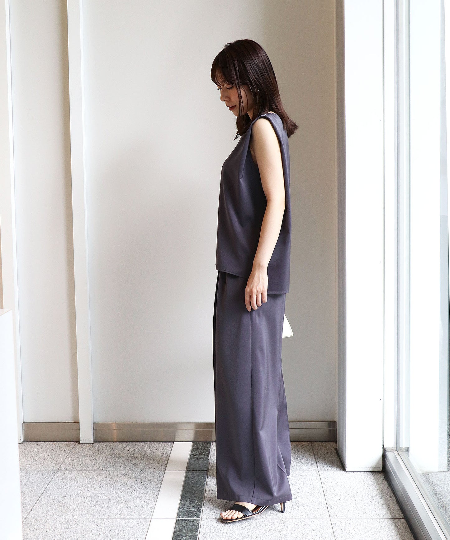 【PRE ORDER】サテントップス（SET UP対応）