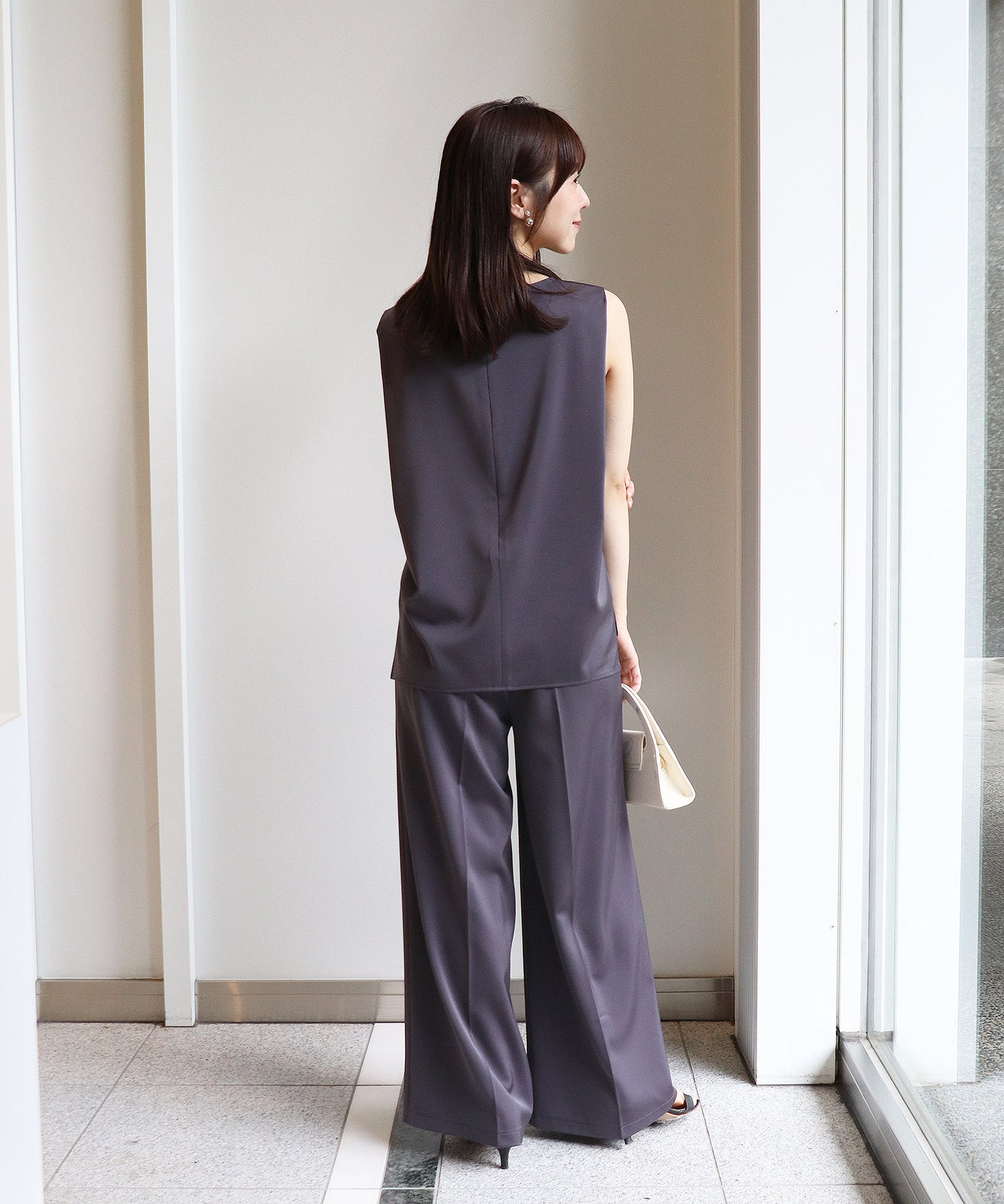【PRE ORDER】サテントップス（SET UP対応）