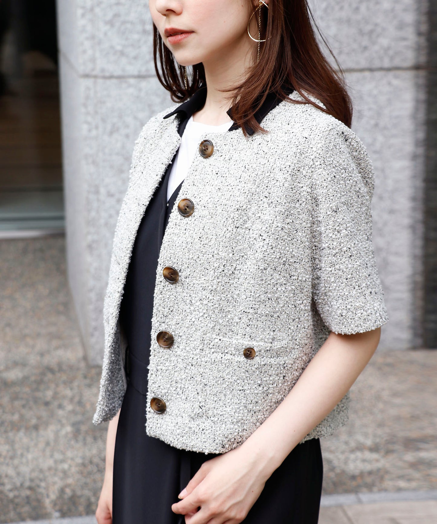 model：150cm　着用：Sサイズ
