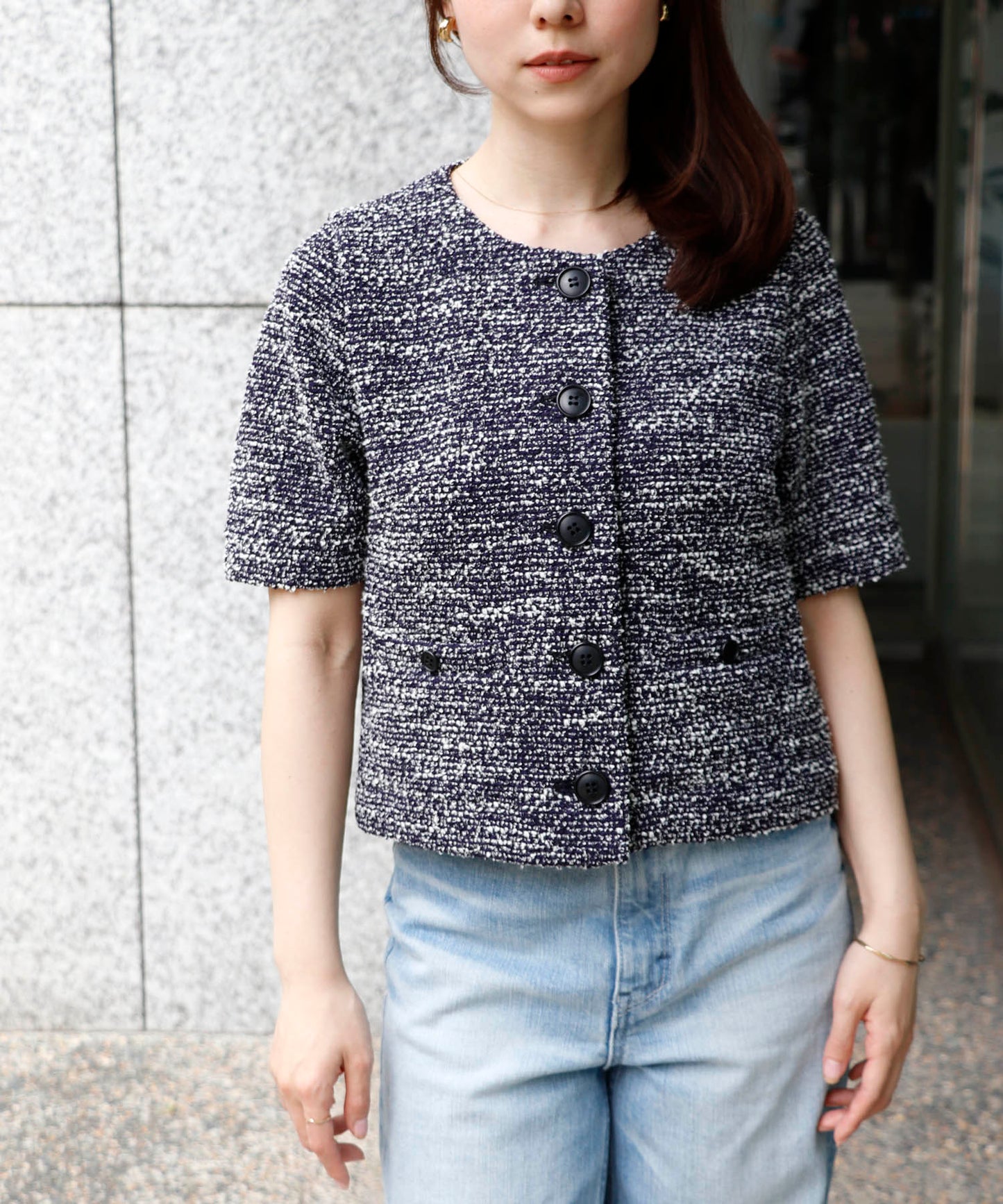 model：150cm　着用：Sサイズ