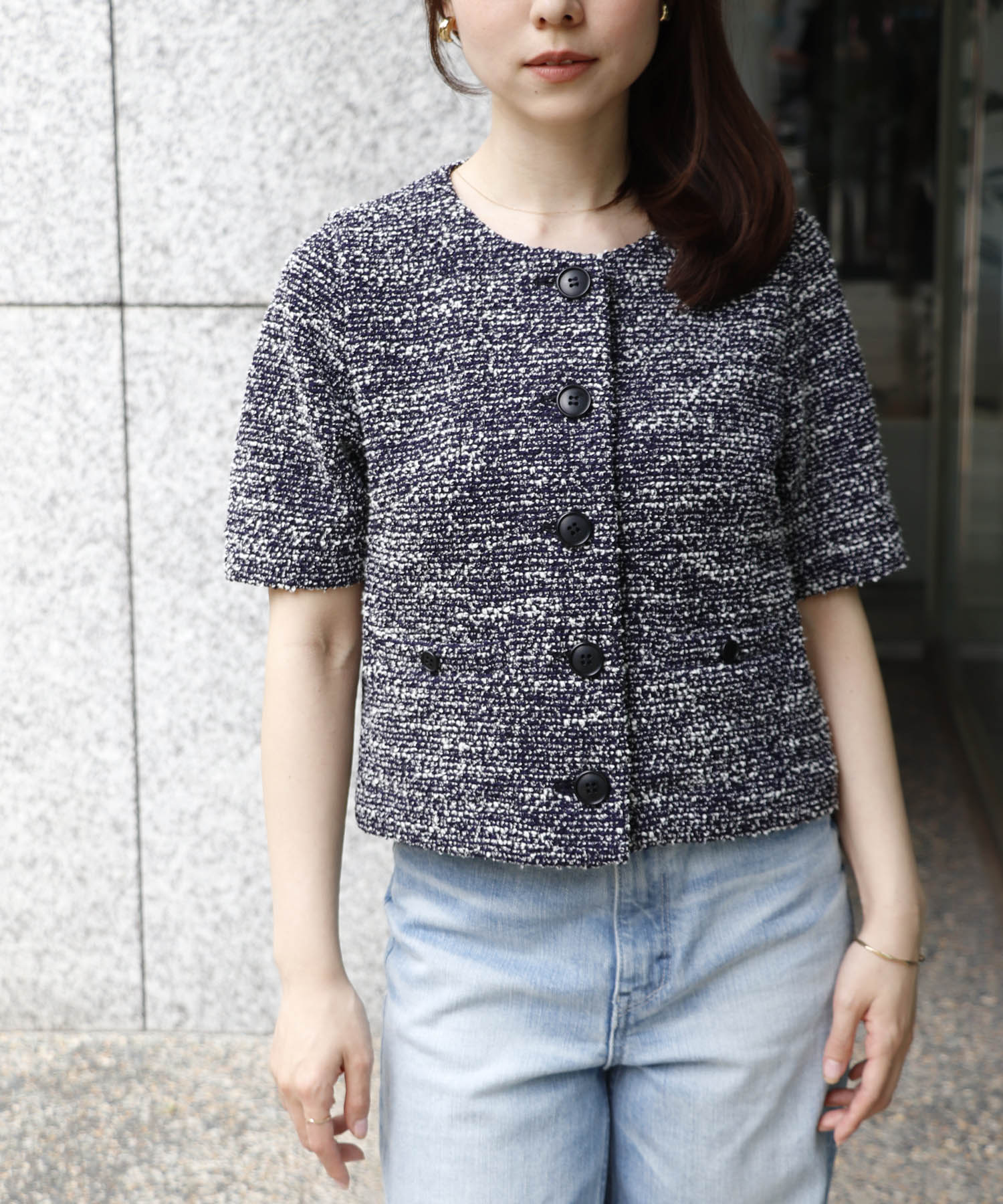 model：150cm　着用：Sサイズ